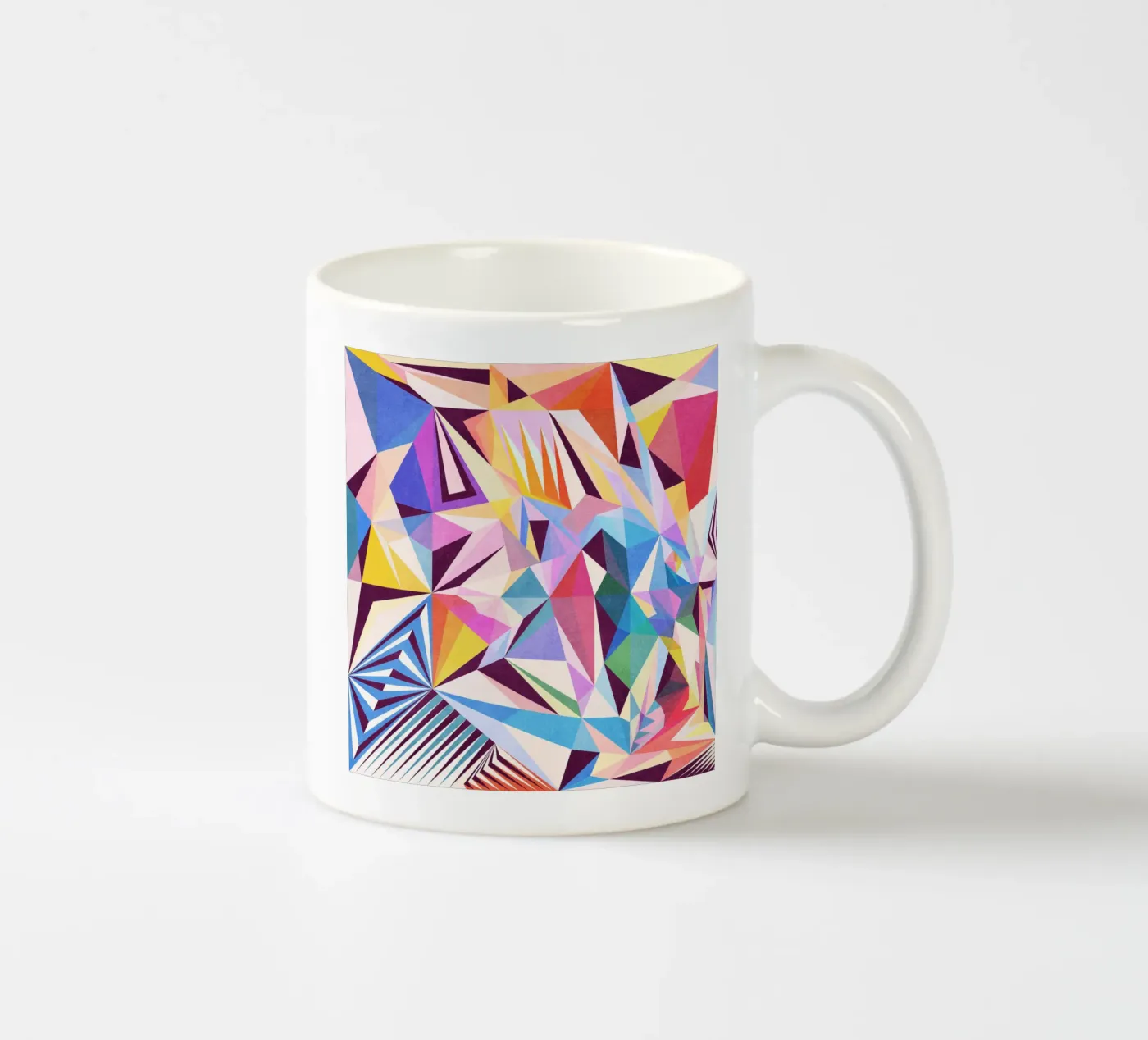 Joy ceramic mug by Lines Inside