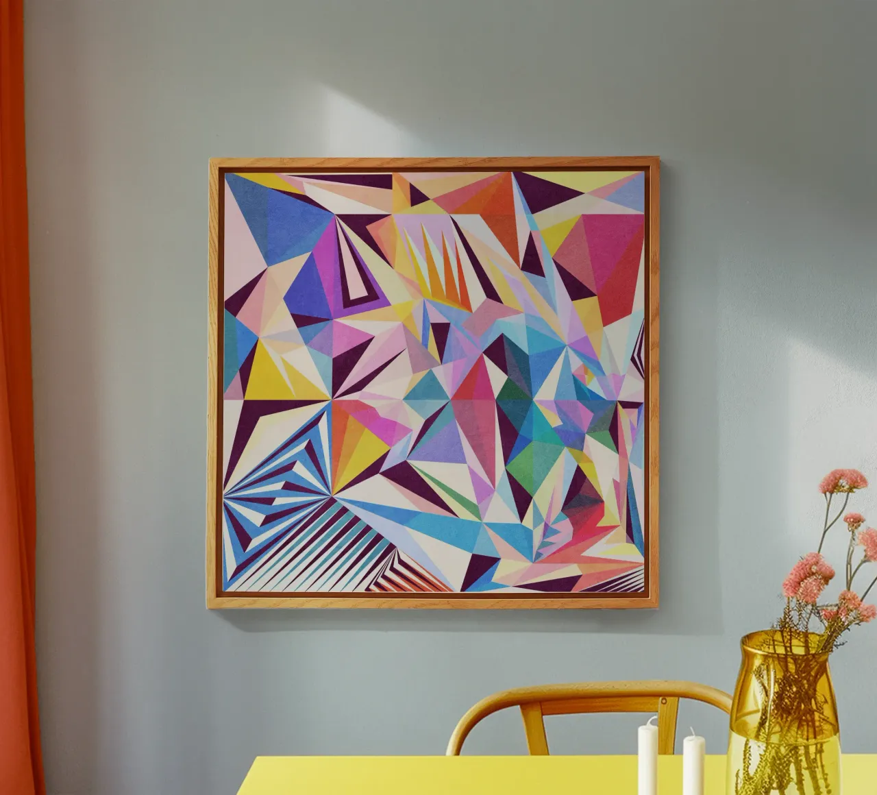 Joy acrylic glass by lovely lines