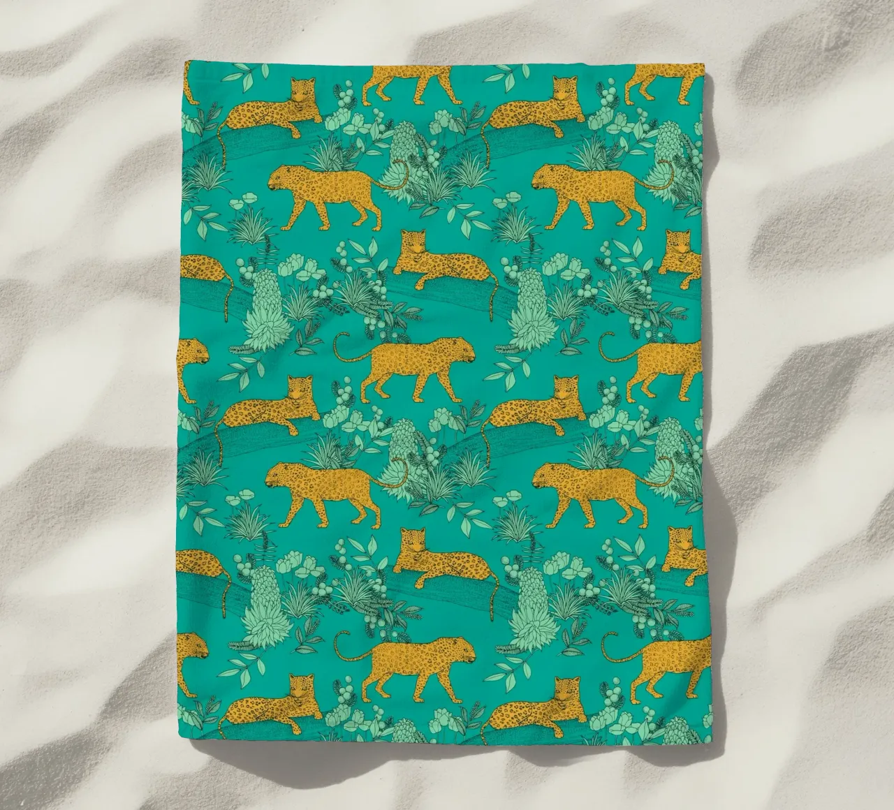 Cecilia Mok - Serengeti Leopard Ocean telo mare da The Artcircle