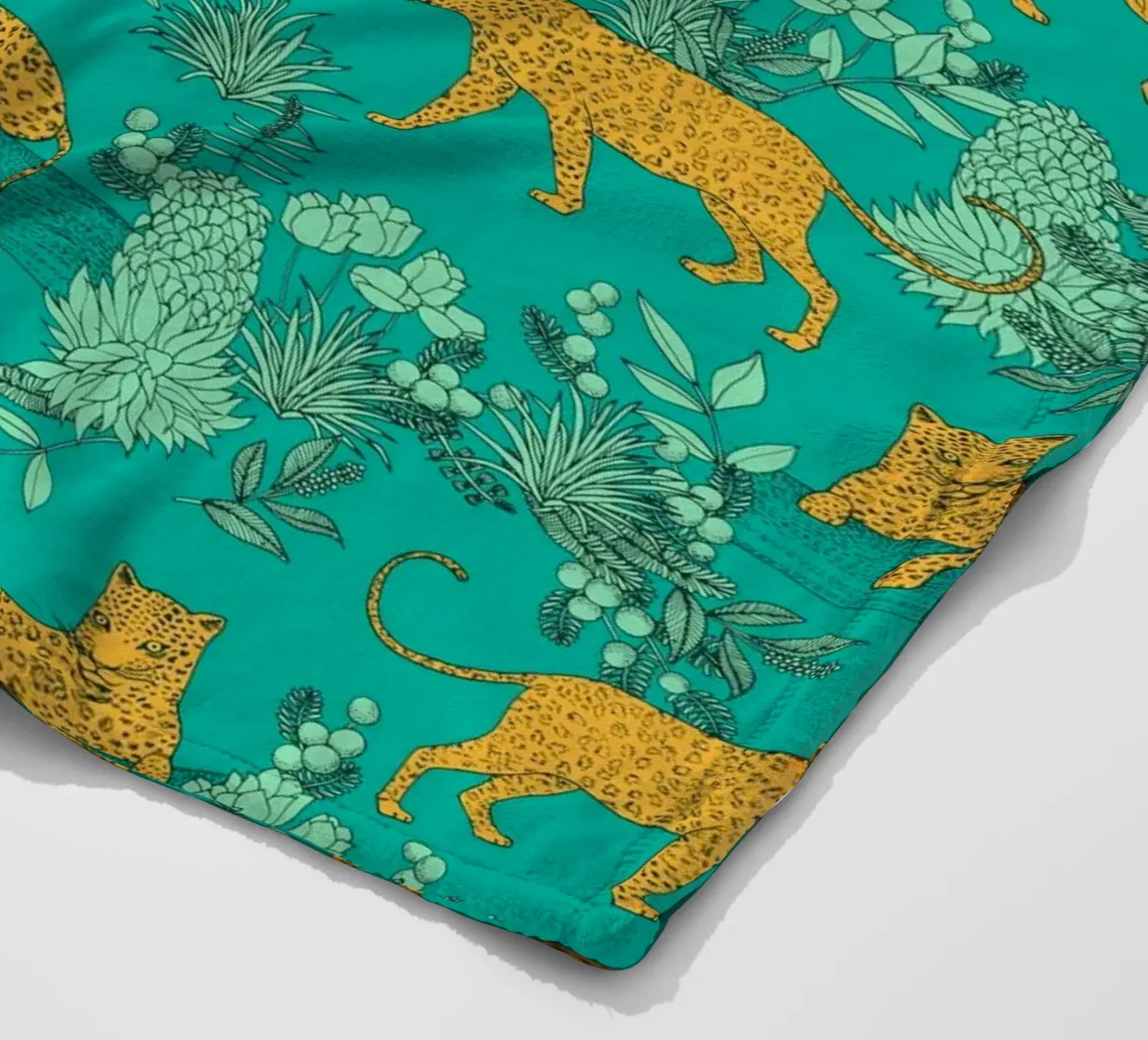 Cecilia Mok - Serengeti Leopard Ocean coperta in pile da The Artcircle