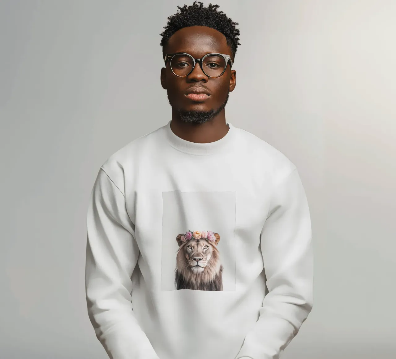 Simba simpatico leone felpa da Carinaprint