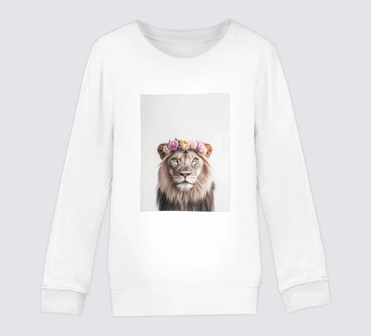 Simba simpatico leone felpa bambino da Carinaprint