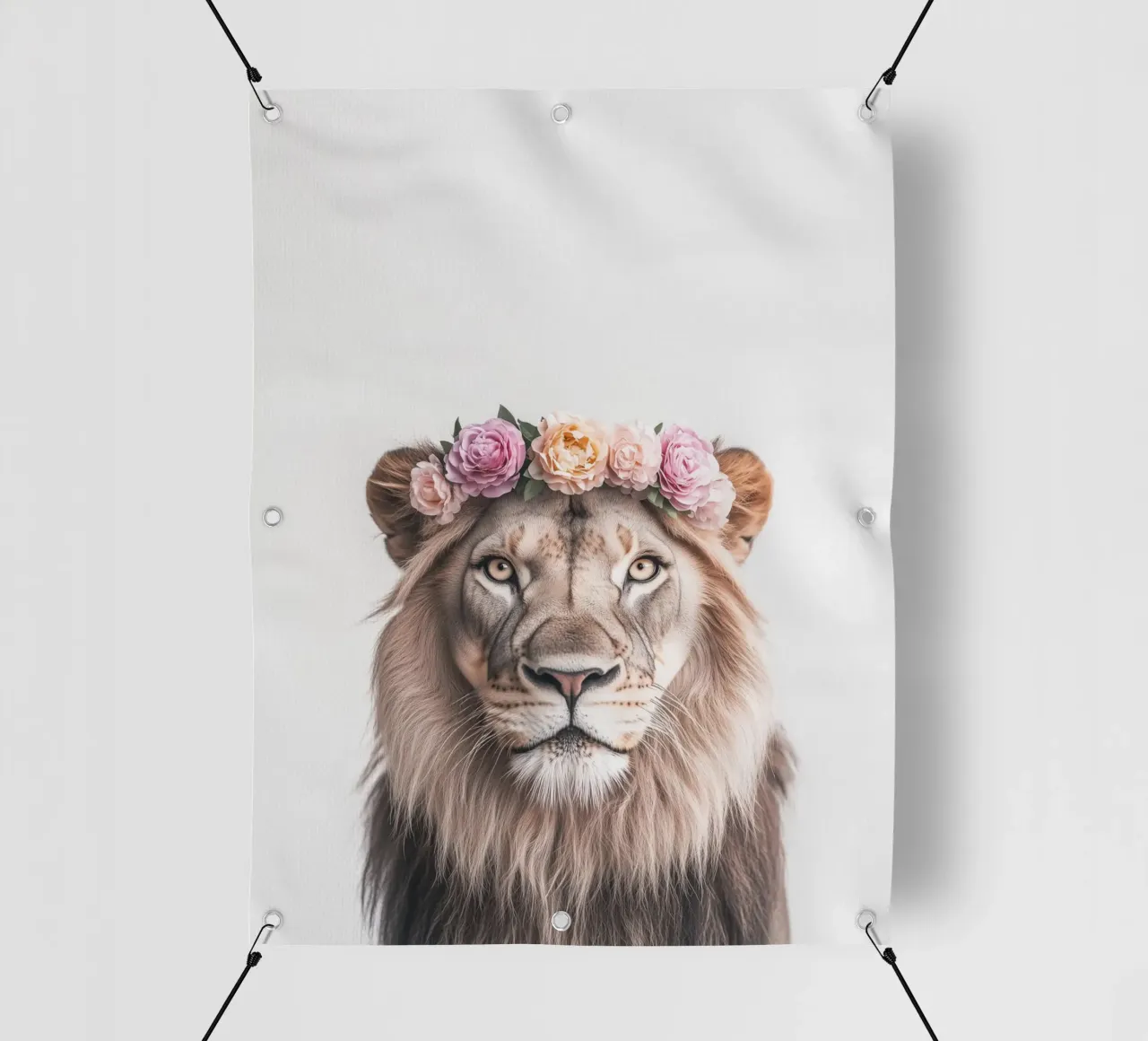 Simba simpatico leone telo in pvc da Carinaprint