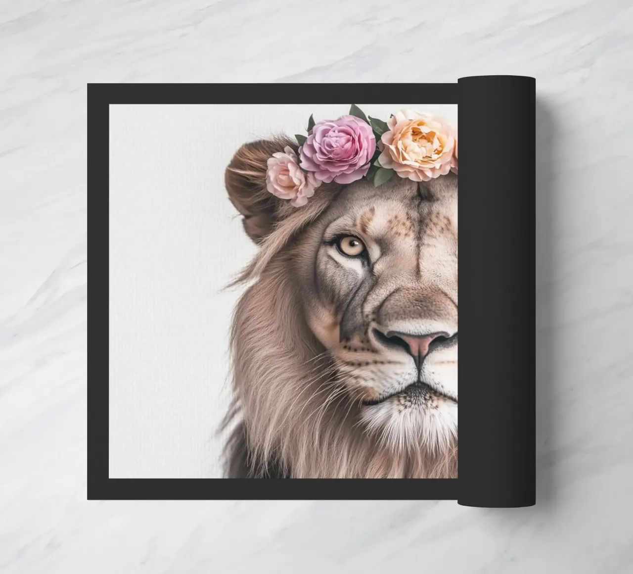 Simba simpatico leone zerbino da Carinaprint