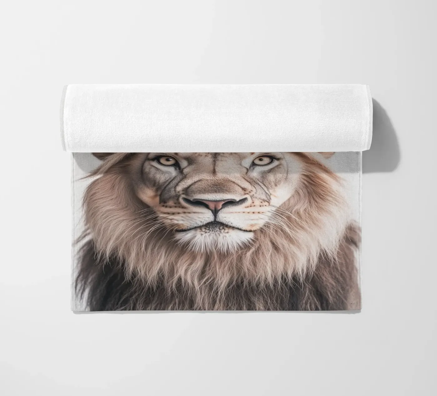 Simba simpatico leone telo mare da Carinaprint