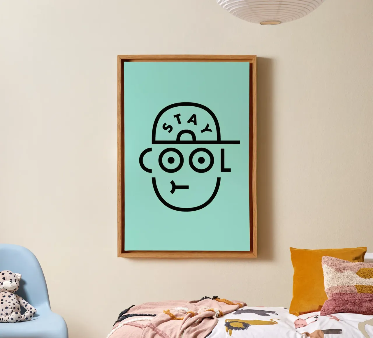 Stay Cool tela con Cornice a cassetta da Jaco Haasbroek