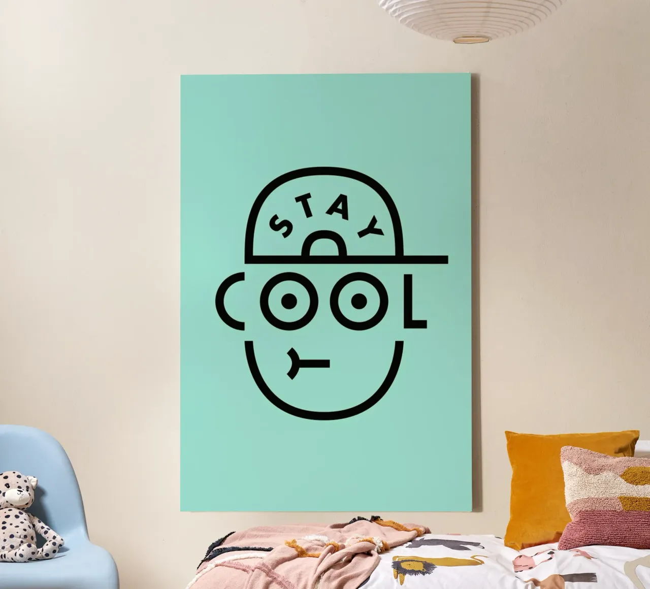Stay Cool tela con Cornice a cassetta da Jaco Haasbroek