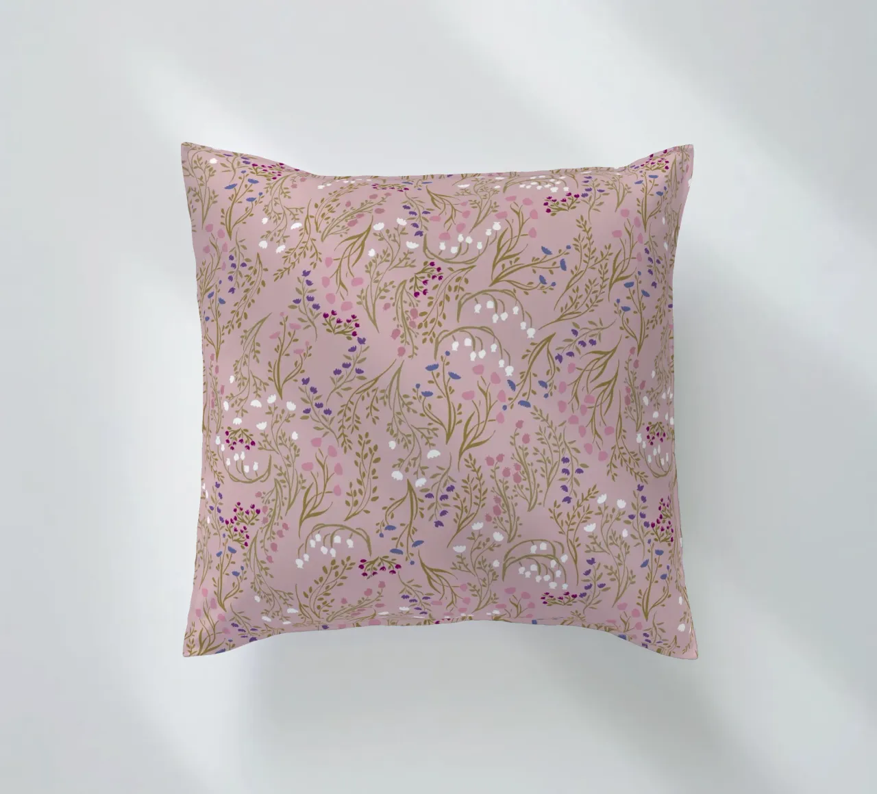 Cecilia Mok - Summer Meadow Petal decorative cushion by The Artcircle