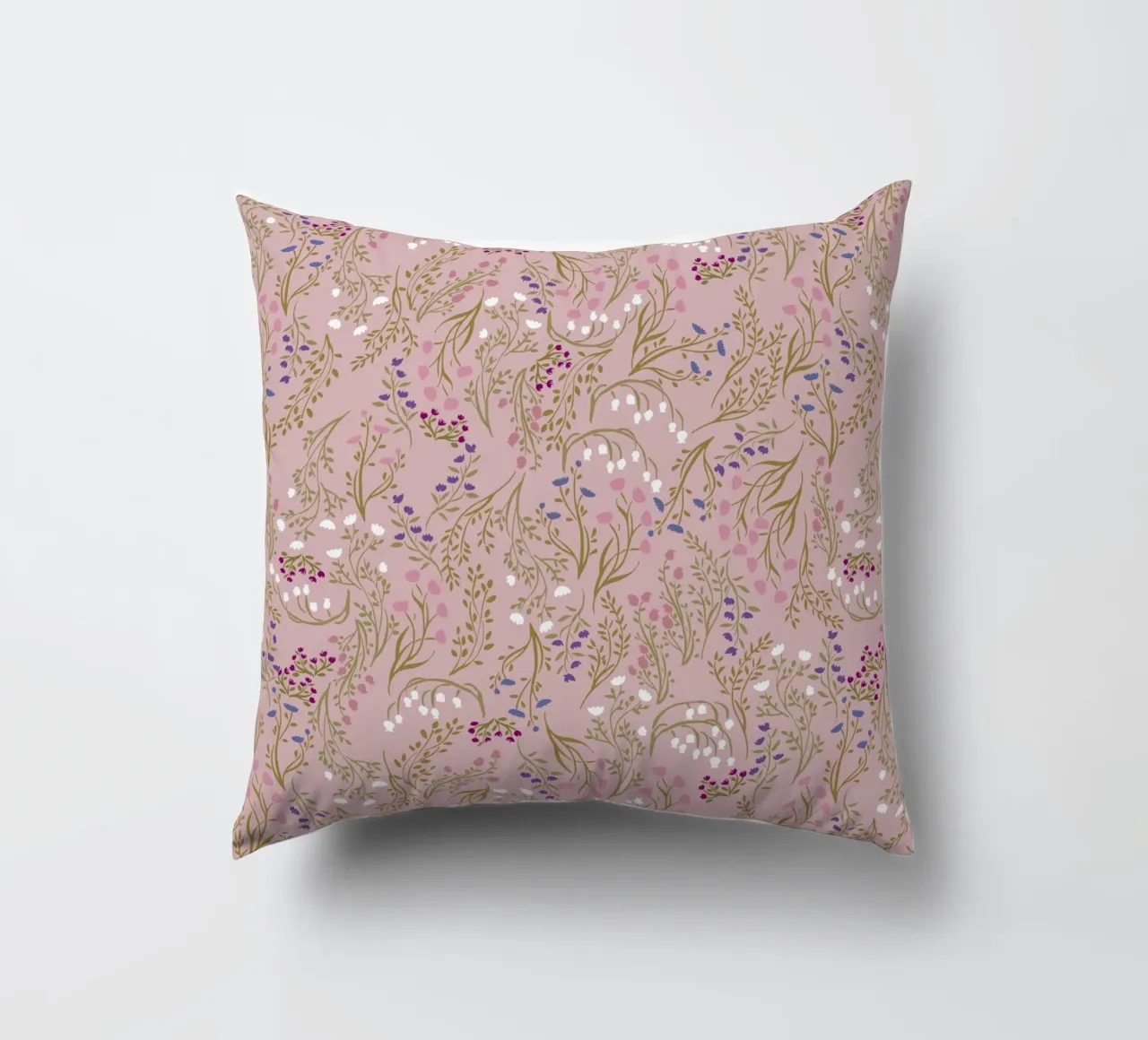 Cecilia Mok - Summer Meadow Petal decorative cushion by The Artcircle