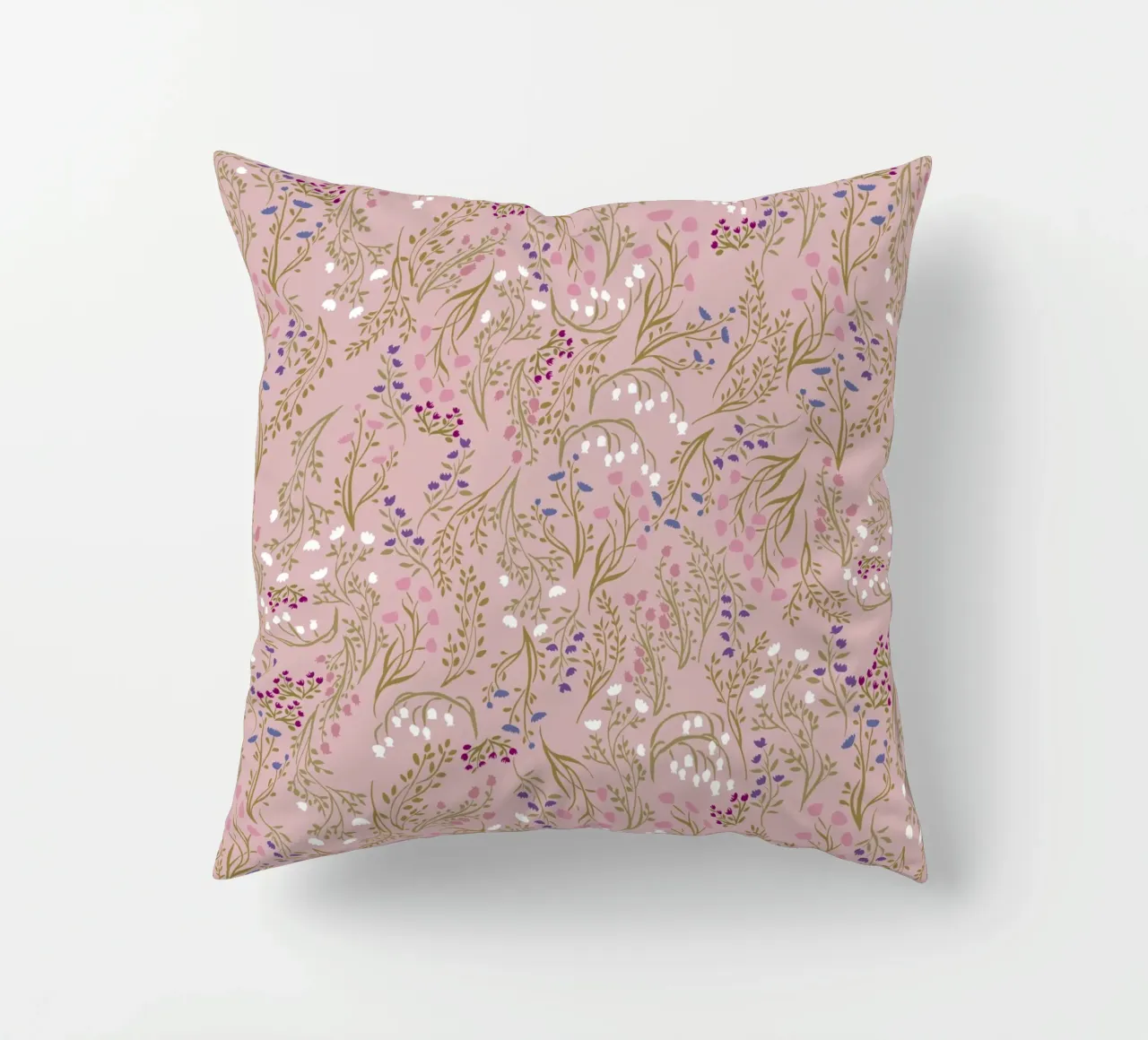 Cecilia Mok - Summer Meadow Petal decorative cushion by The Artcircle