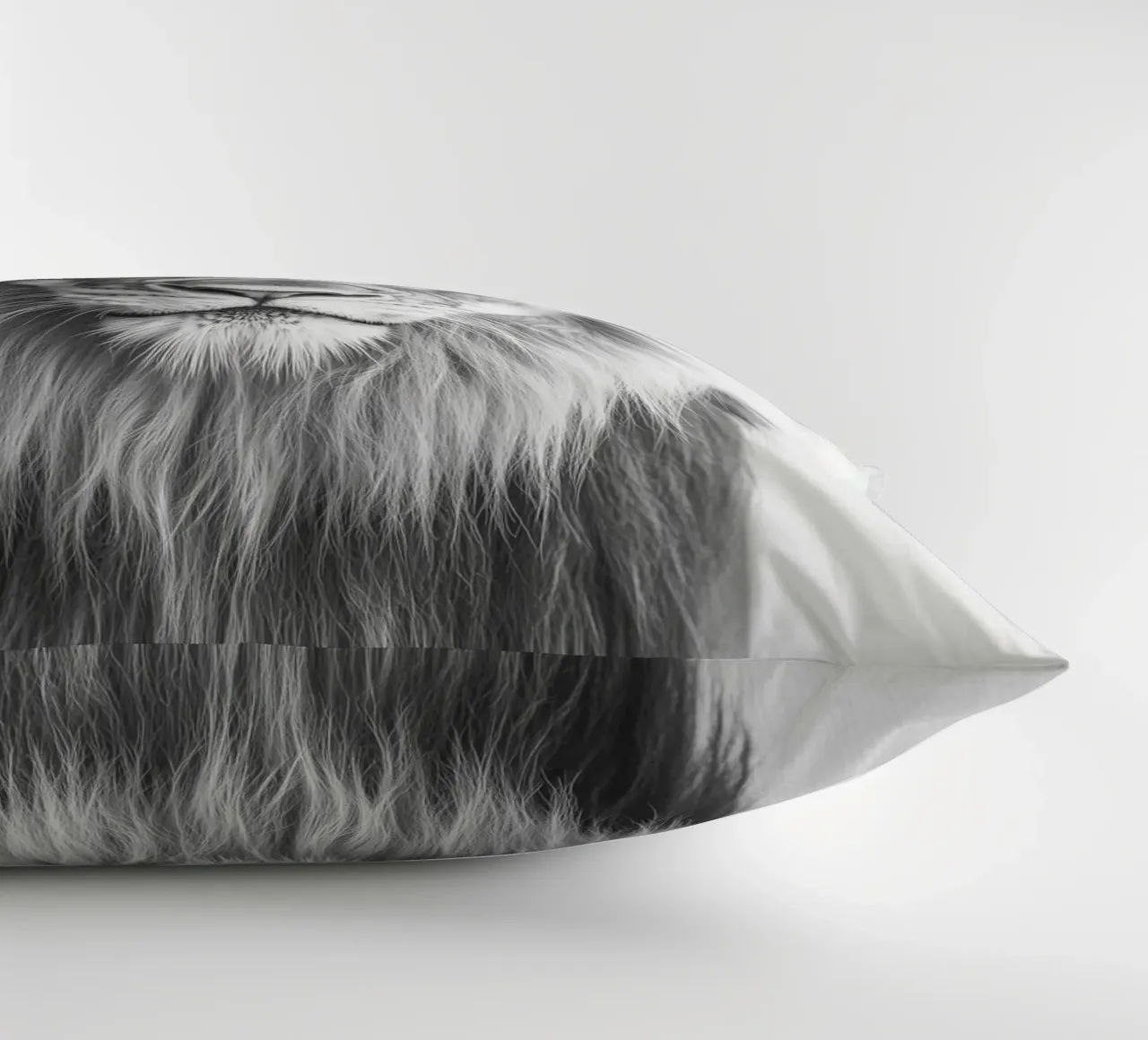 Leone Simba B&N cuscino da Carinaprint