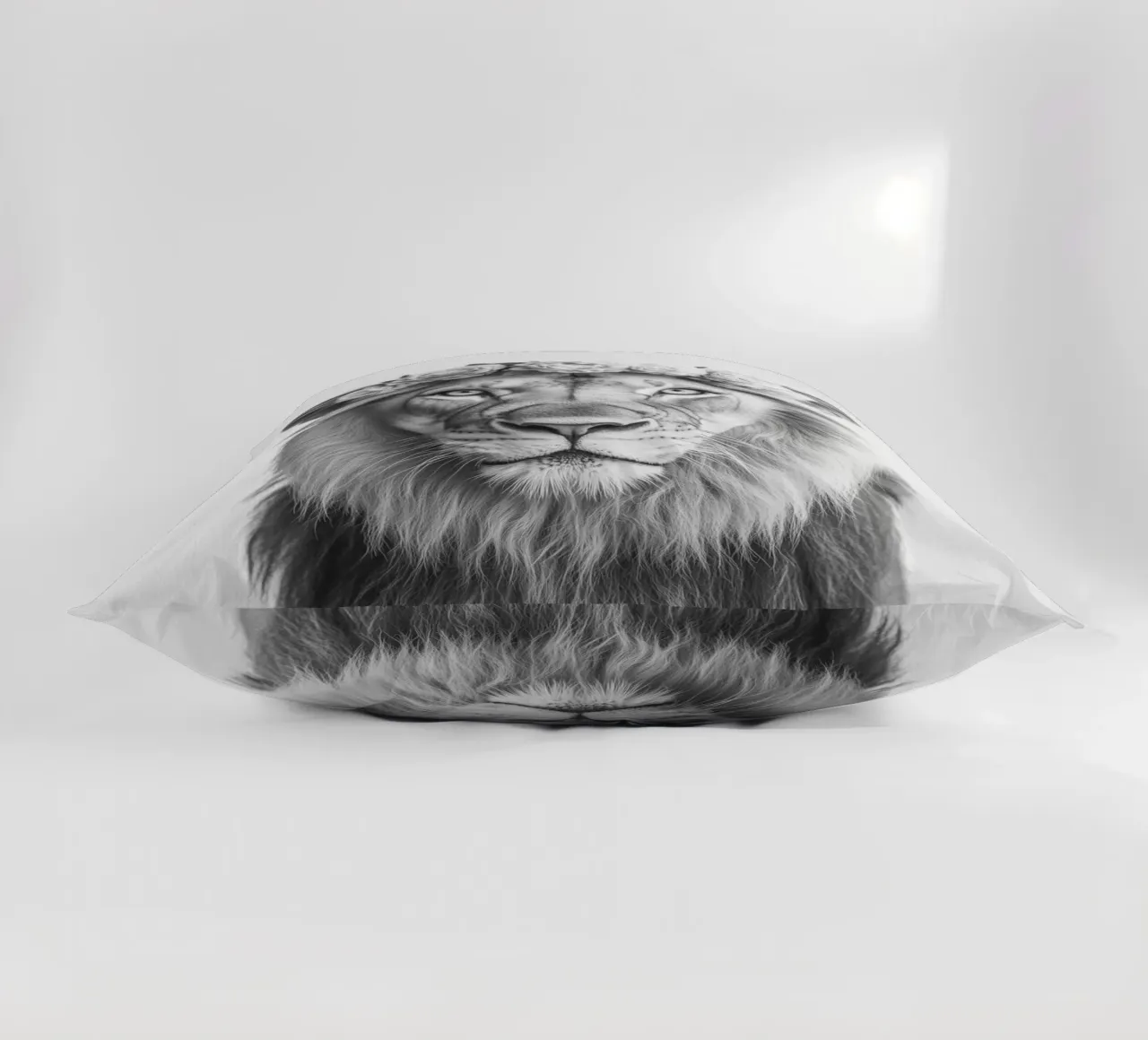 Leone Simba B&N cuscino da Carinaprint