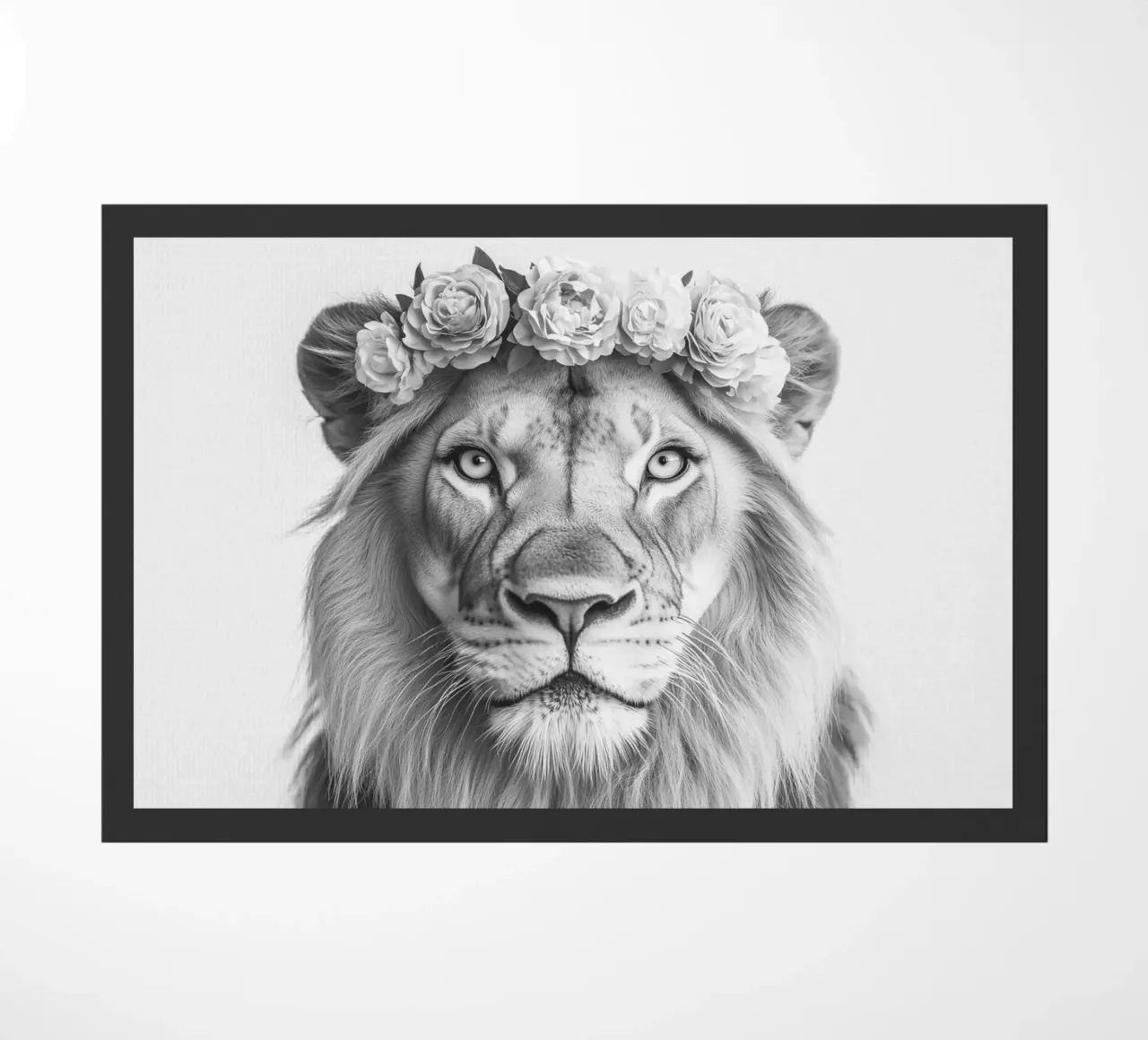 Leone Simba B&N zerbino da Carinaprint