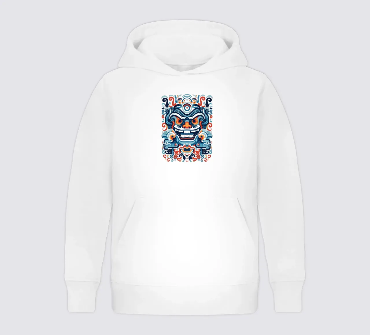 Chinees drakenontwerp kinder hoodie van Autofocus