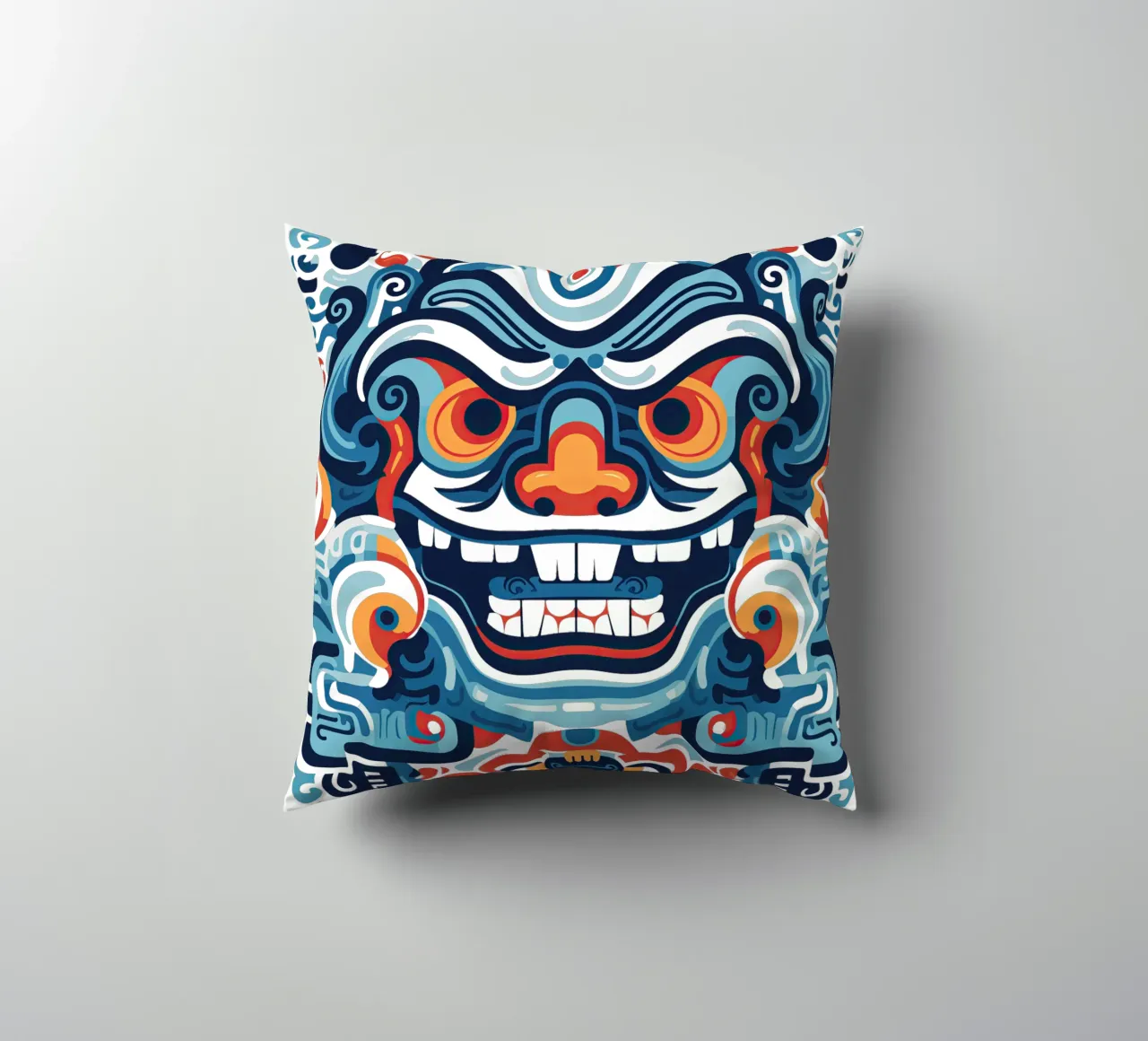 Design del drago cinese cuscino da Autofocus
