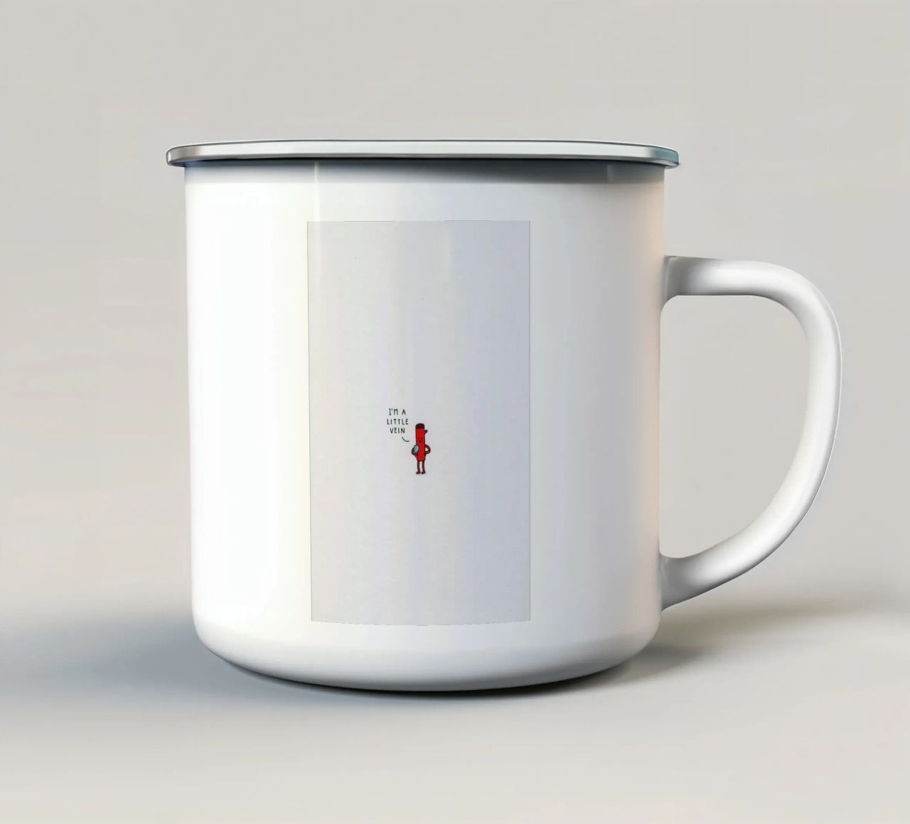 Vein tazza in smalto da Jaco Haasbroek