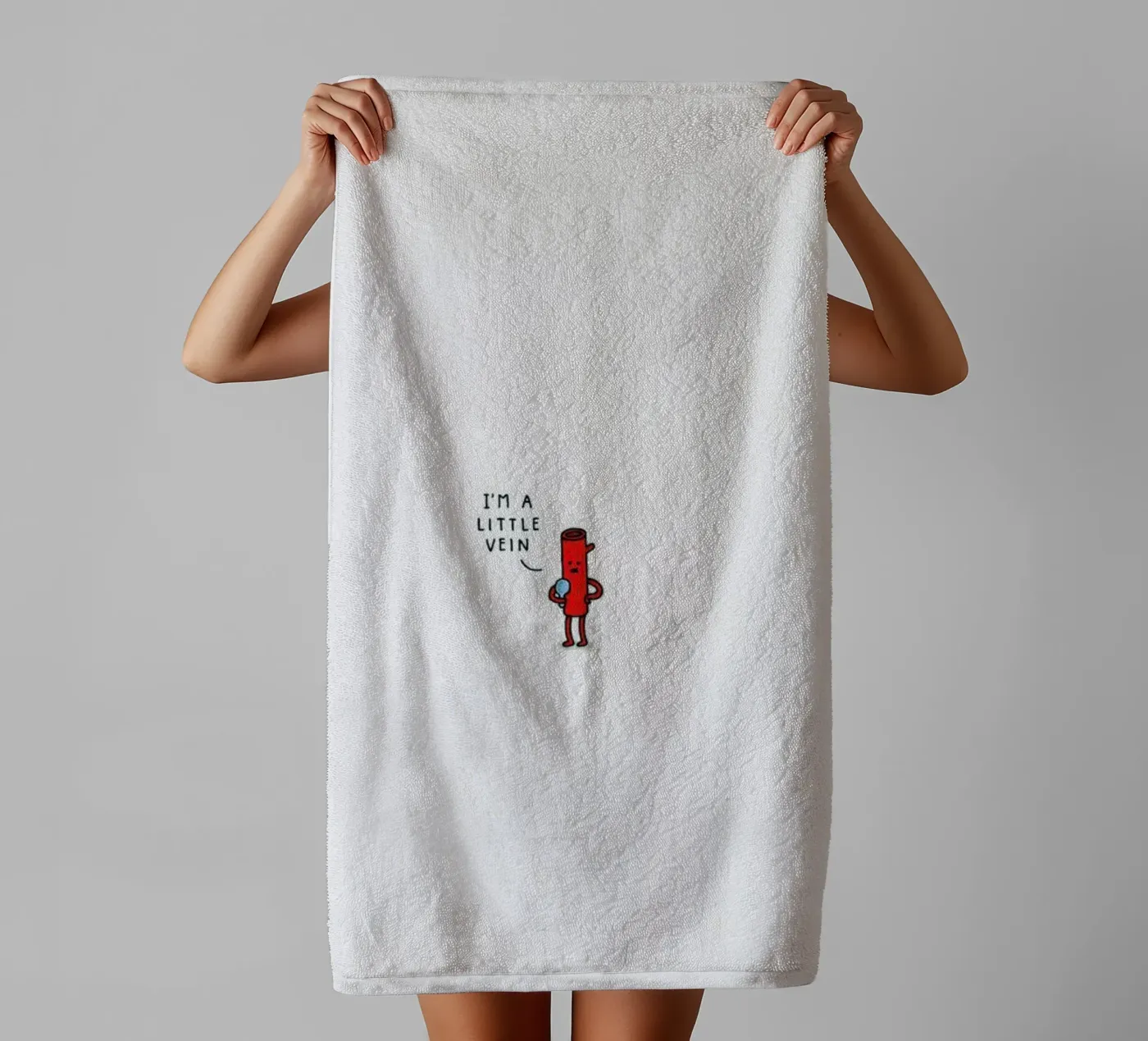 Vein badhanddoek van Jaco Haasbroek