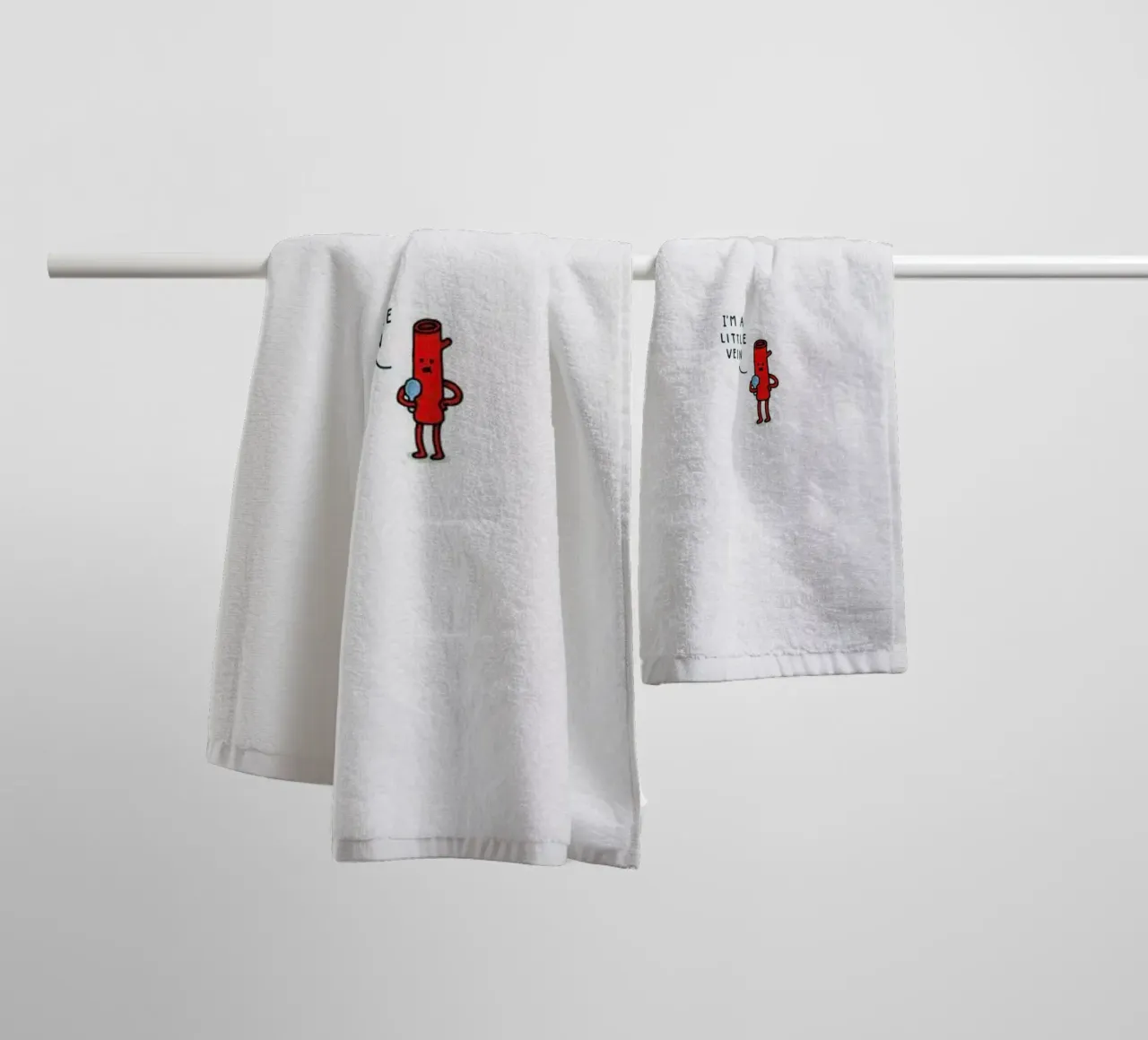 Vein badhanddoek van Jaco Haasbroek