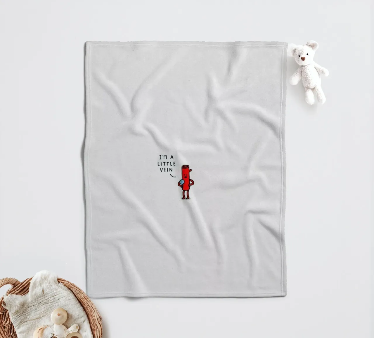 Vein fleecedeken van Jaco Haasbroek