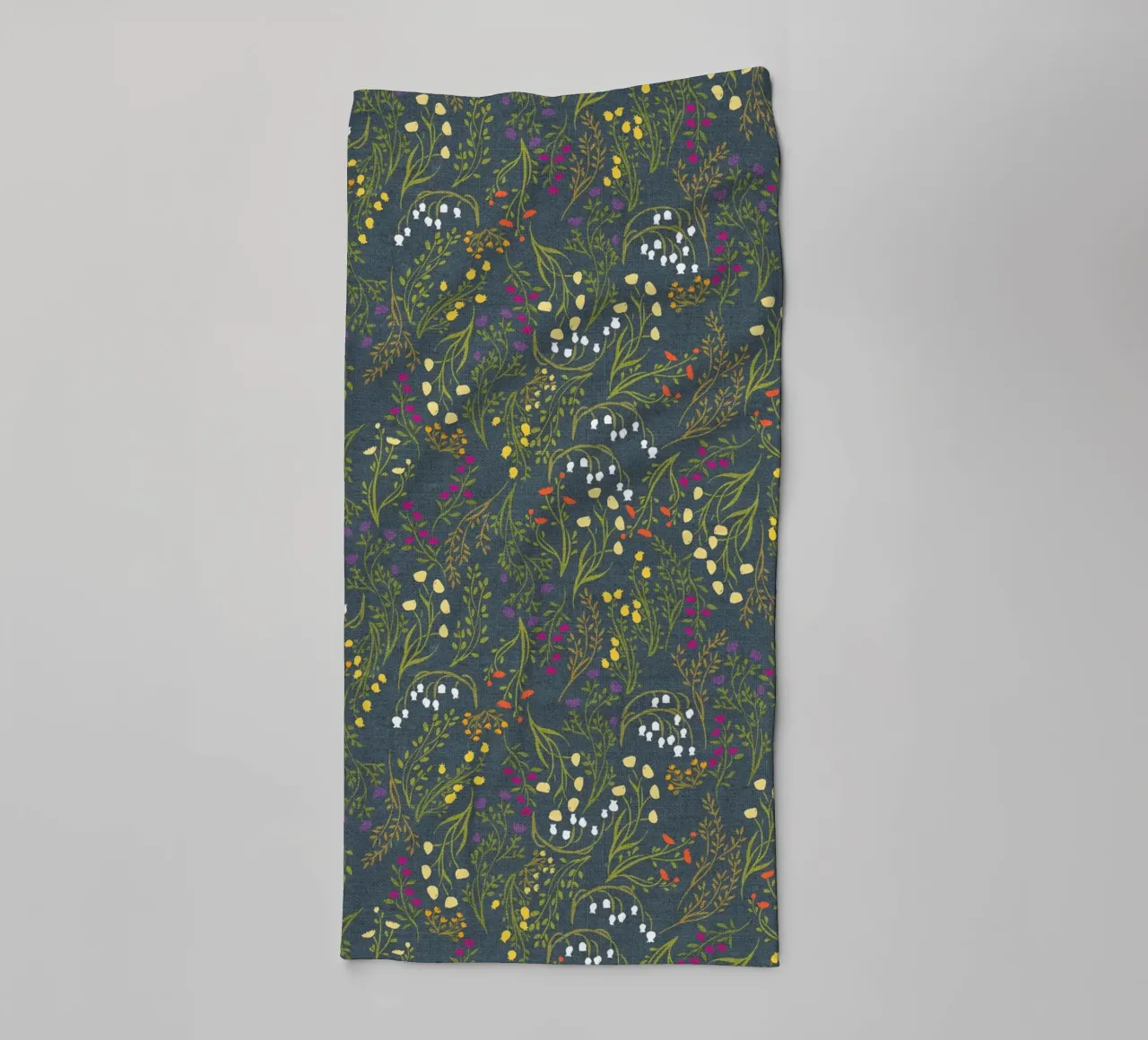 Cecilia Mok - Summer Meadow Slate towel by The Artcircle