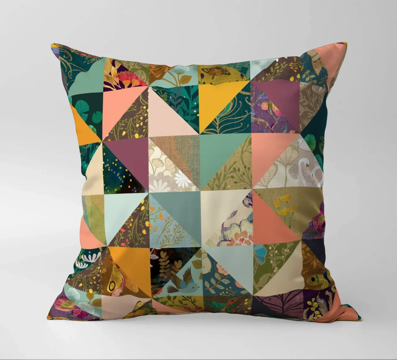 Cecilia Mok - Il quilt dei sognatori cuscino da The Artcircle