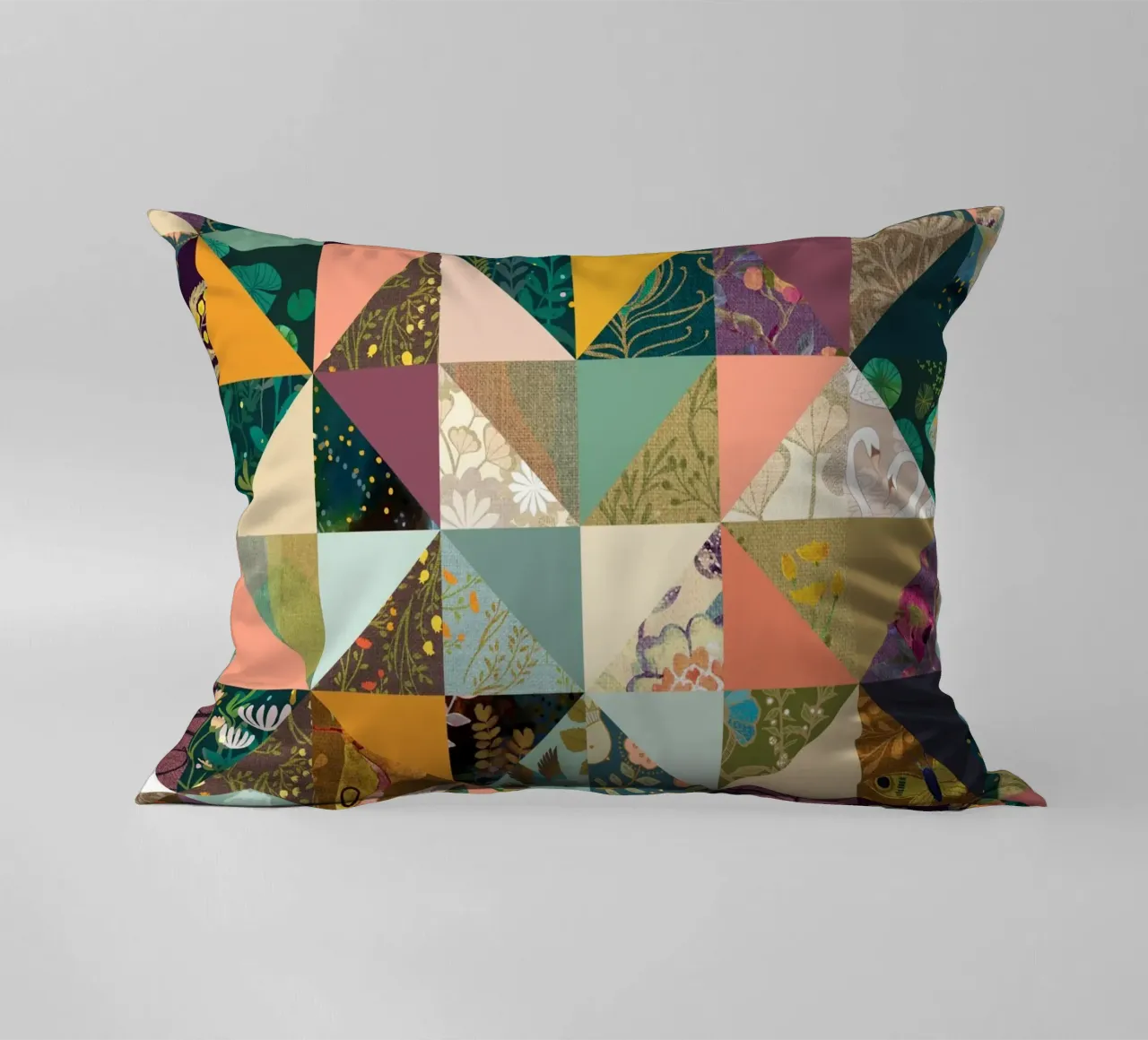 Cecilia Mok - Il quilt dei sognatori cuscino da The Artcircle