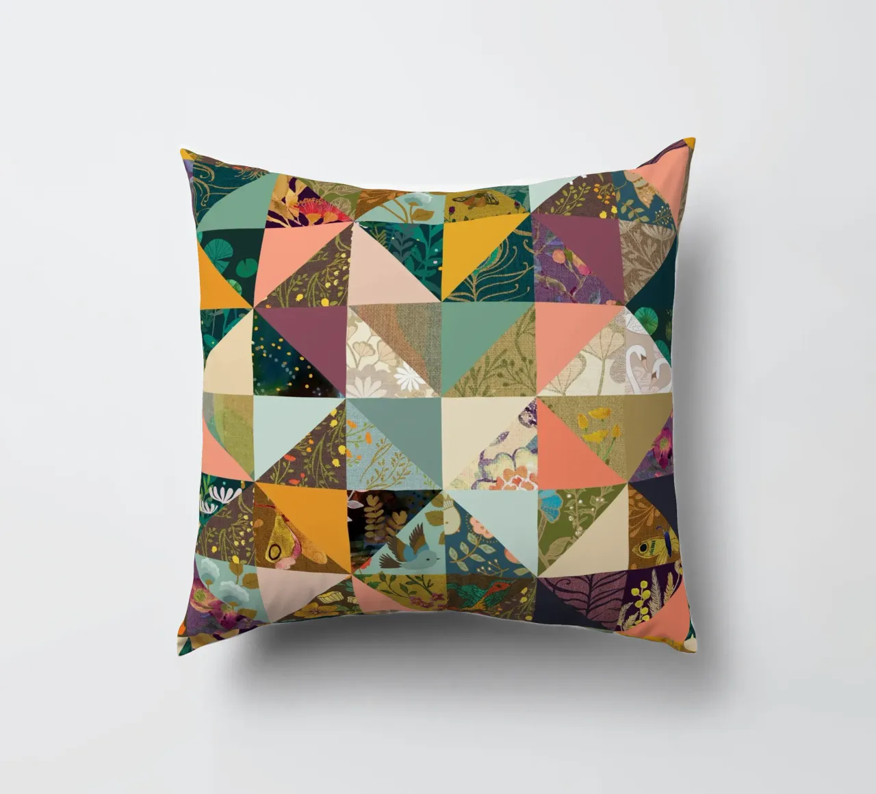 Cecilia Mok - Il quilt dei sognatori cuscino da The Artcircle