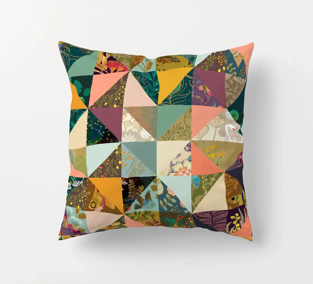 Cecilia Mok - Il quilt dei sognatori cuscino da The Artcircle