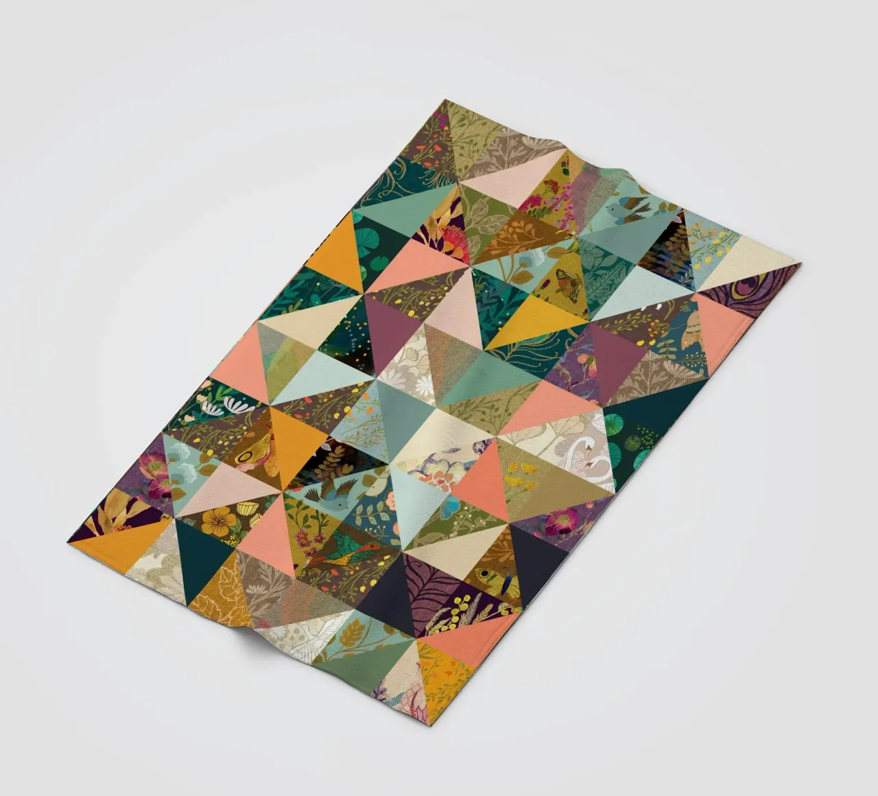 Cecilia Mok - Il quilt dei sognatori coperta in pile da The Artcircle