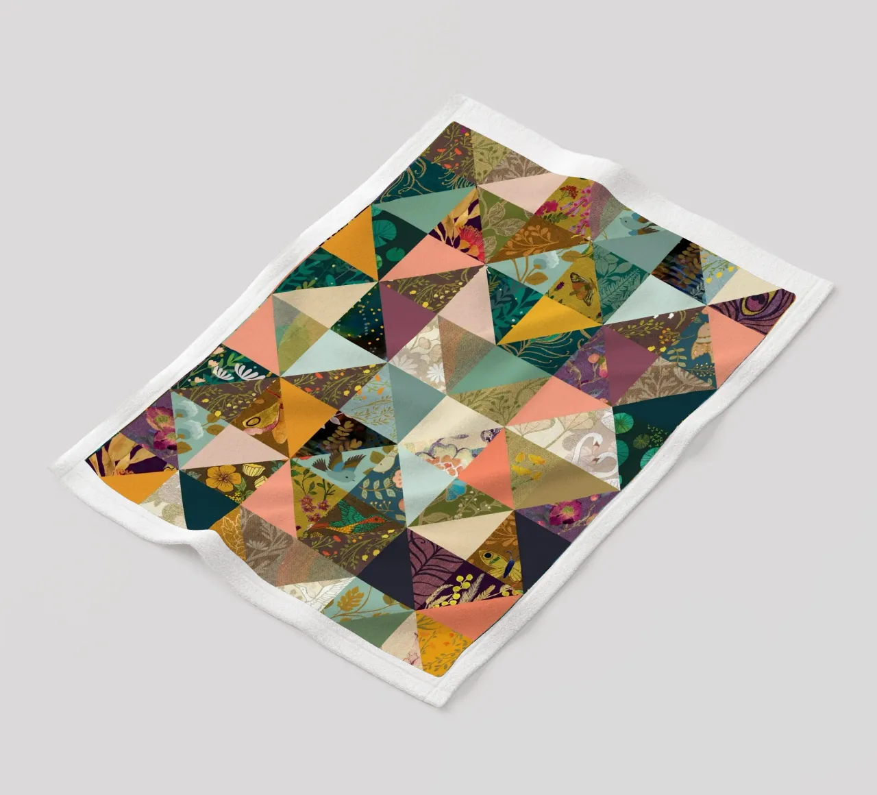 Cecilia Mok - Il quilt dei sognatori coperta in pile da The Artcircle