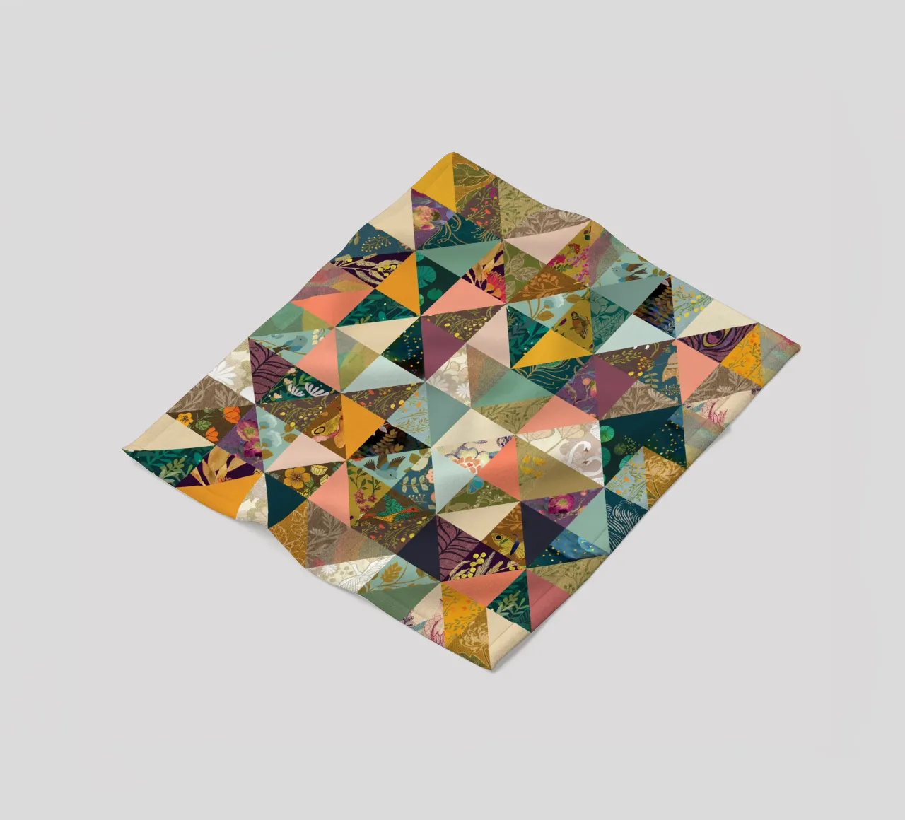 Cecilia Mok - Il quilt dei sognatori coperta in pile da The Artcircle