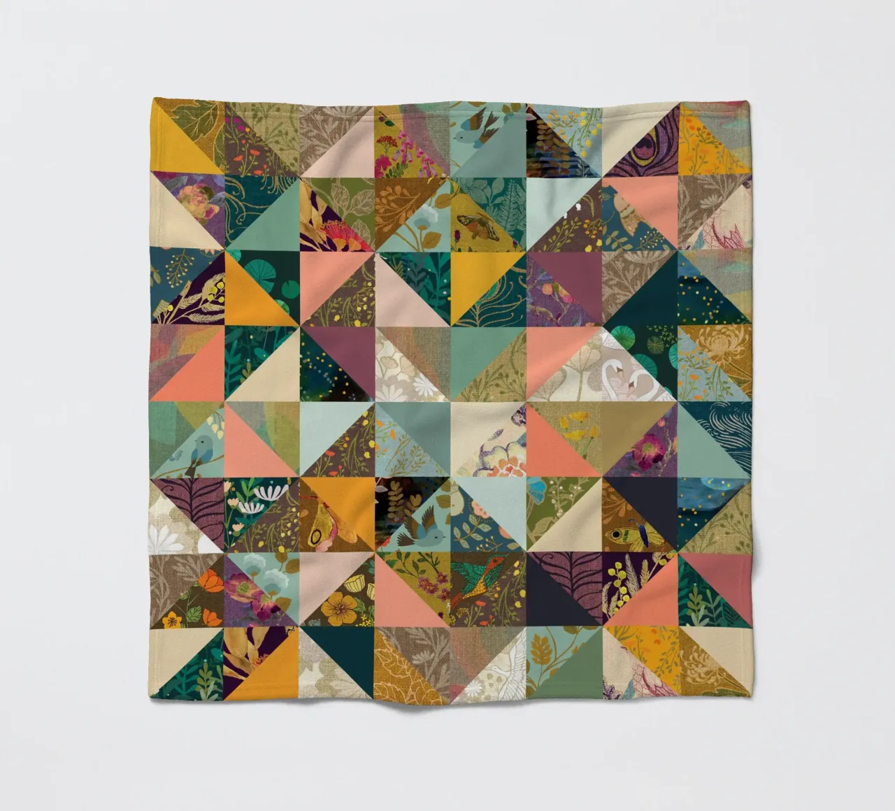 Cecilia Mok - Il quilt dei sognatori coperta in pile da The Artcircle
