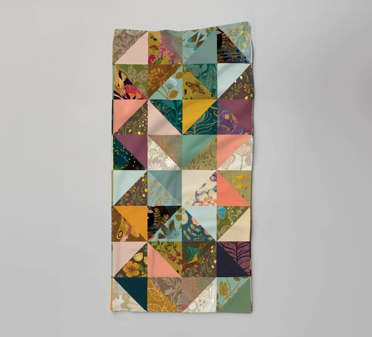 Cecilia Mok - Il quilt dei sognatori asciugamano da bagno da The Artcircle