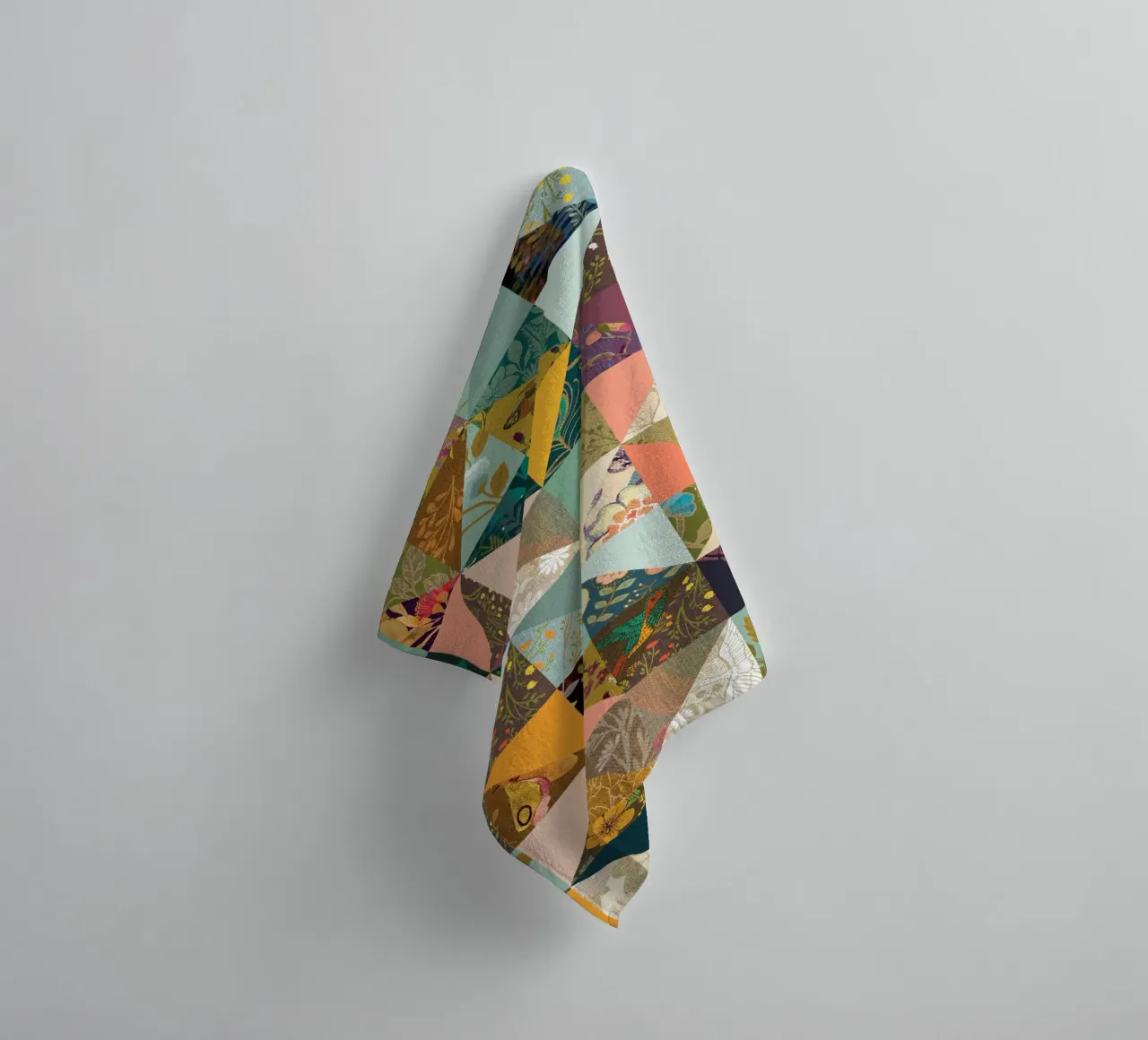 Cecilia Mok - Il quilt dei sognatori asciugamano da bagno da The Artcircle