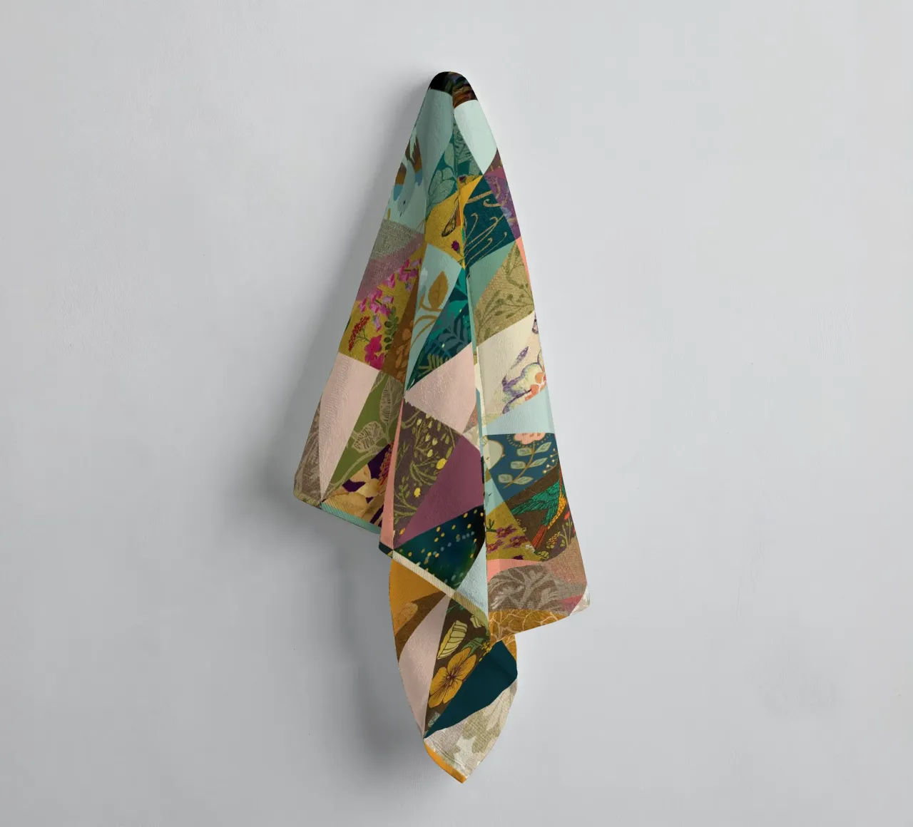 Cecilia Mok - Il quilt dei sognatori asciugamano da bagno da The Artcircle