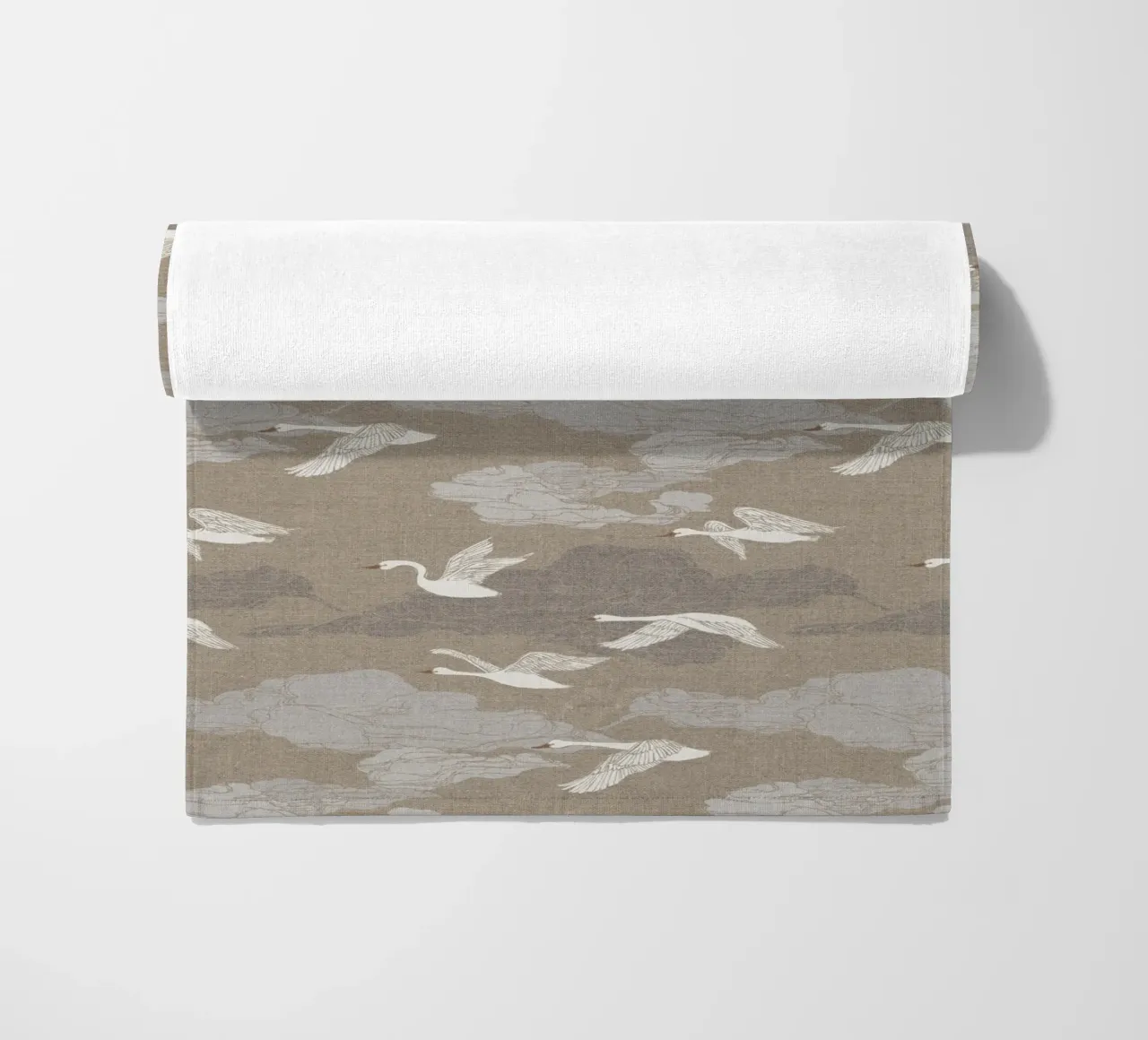 Cecilia Mok - Lino Wild Swans telo mare da The Artcircle