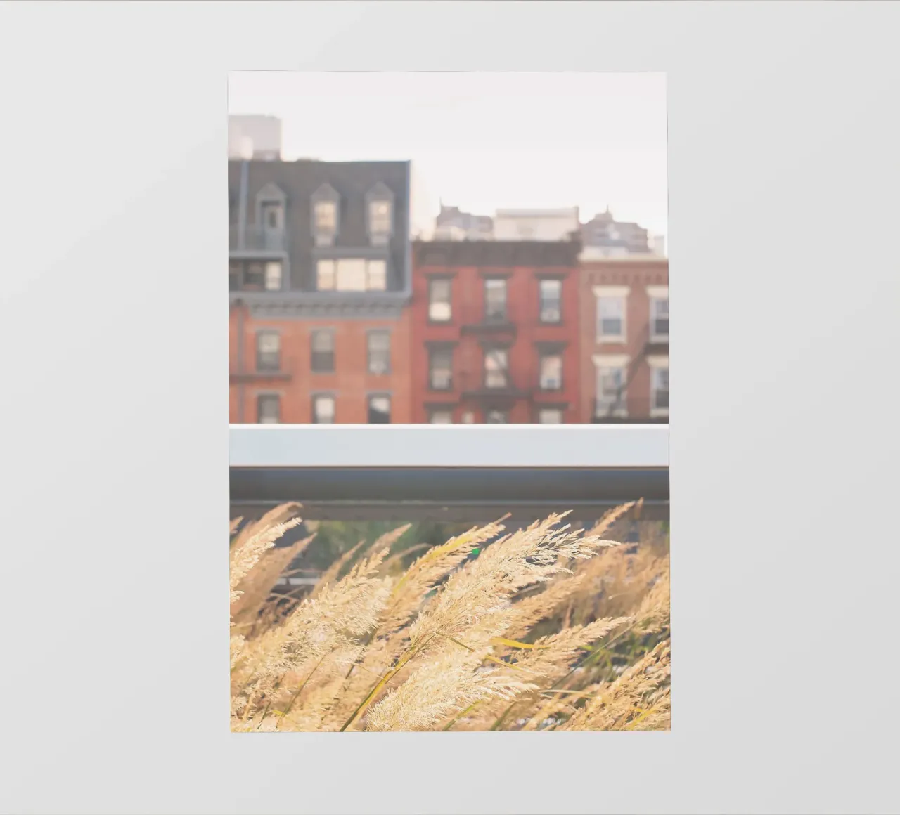 New York, USA I Natura sulla High Line nello skyline bohémien telo in pvc da Julie Travel Photography