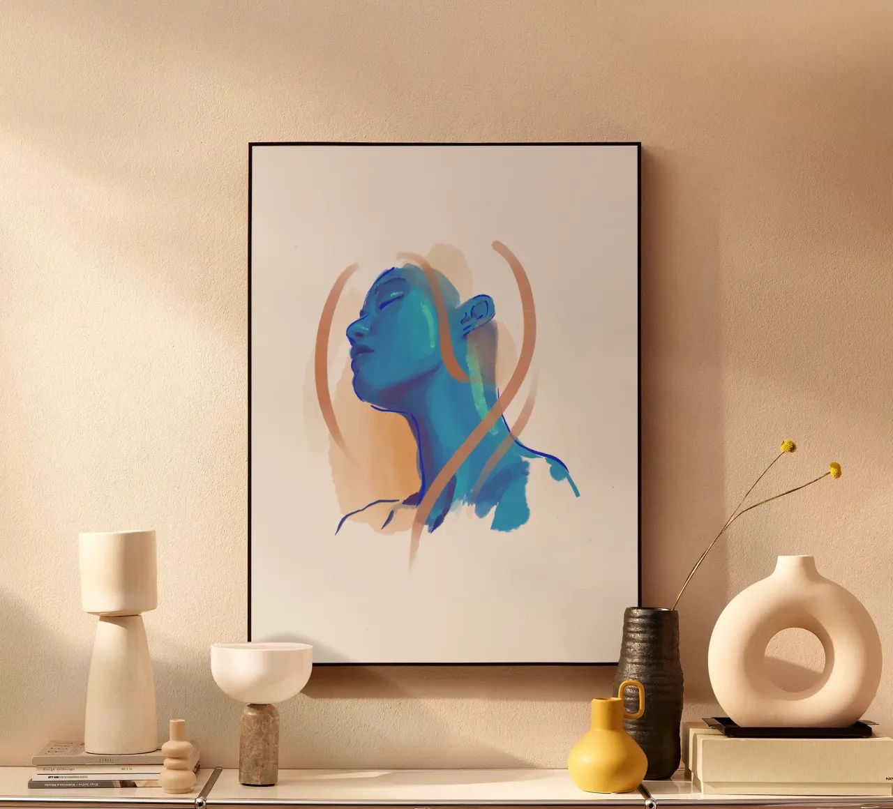 Azul plexiglass da Klo~