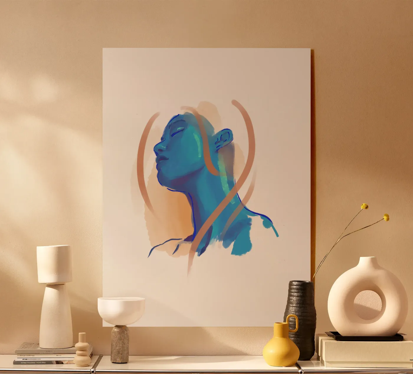 Azul plexiglass da Klo~