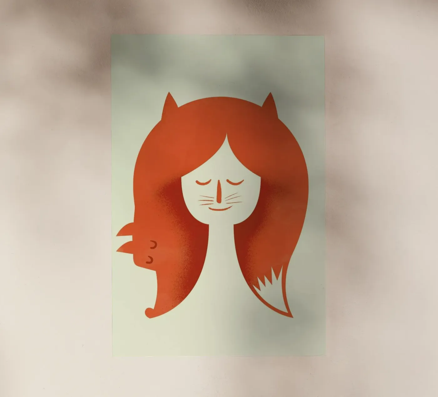 Fox Head pellicola backlit da Chris Wharton