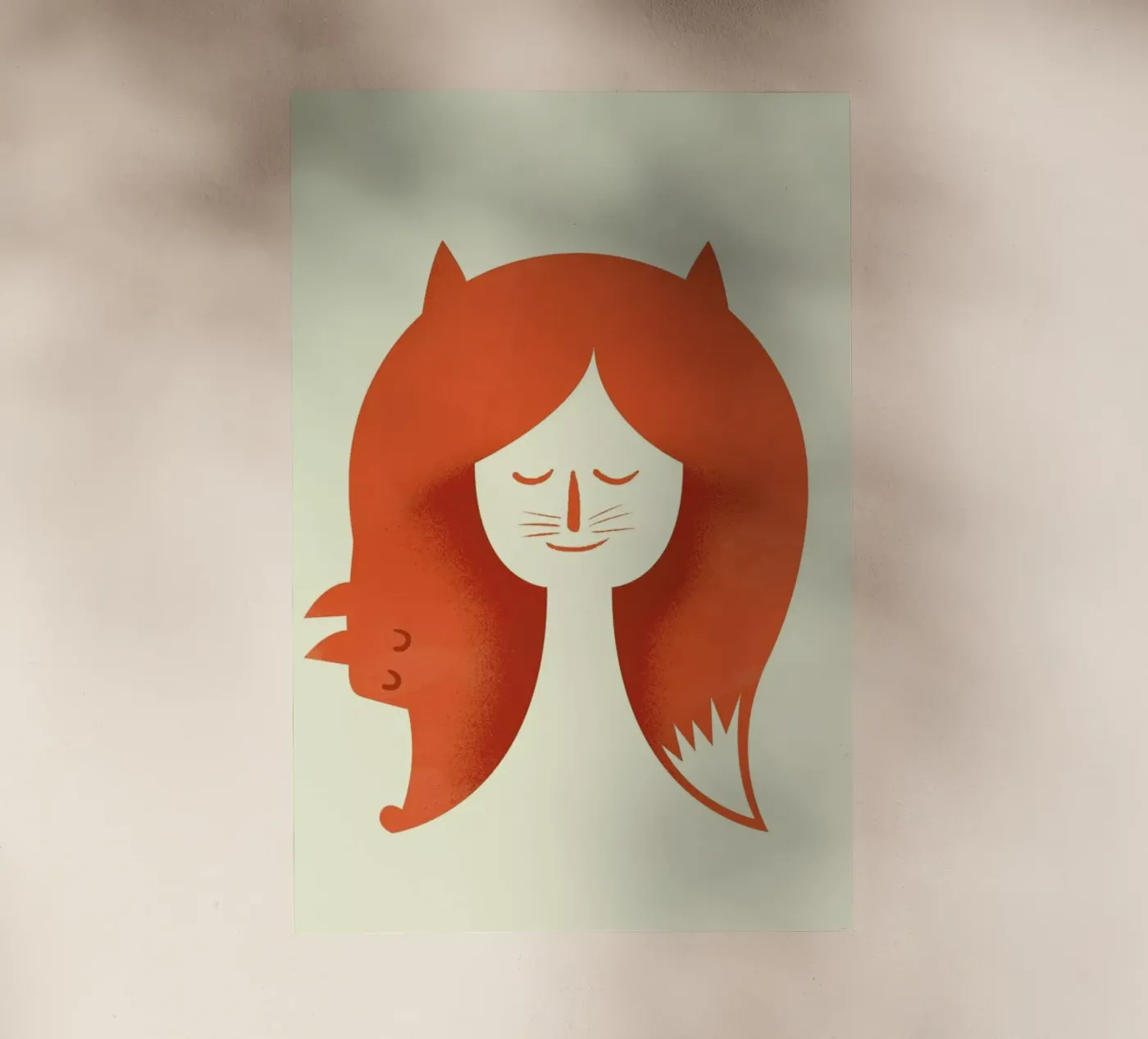 Fox Head pellicola backlit da Chris Wharton