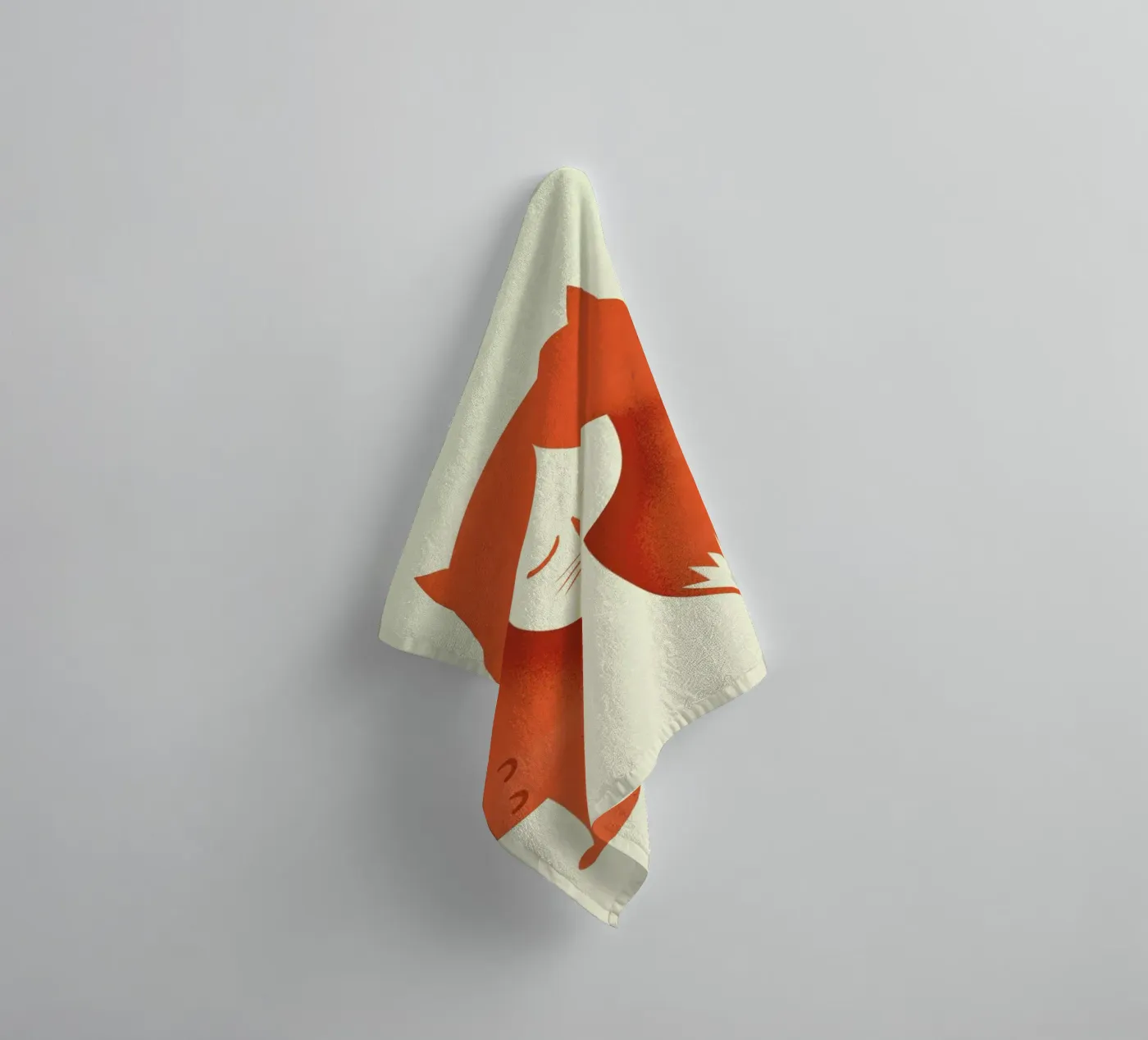 Fox Head badhanddoek van Chris Wharton
