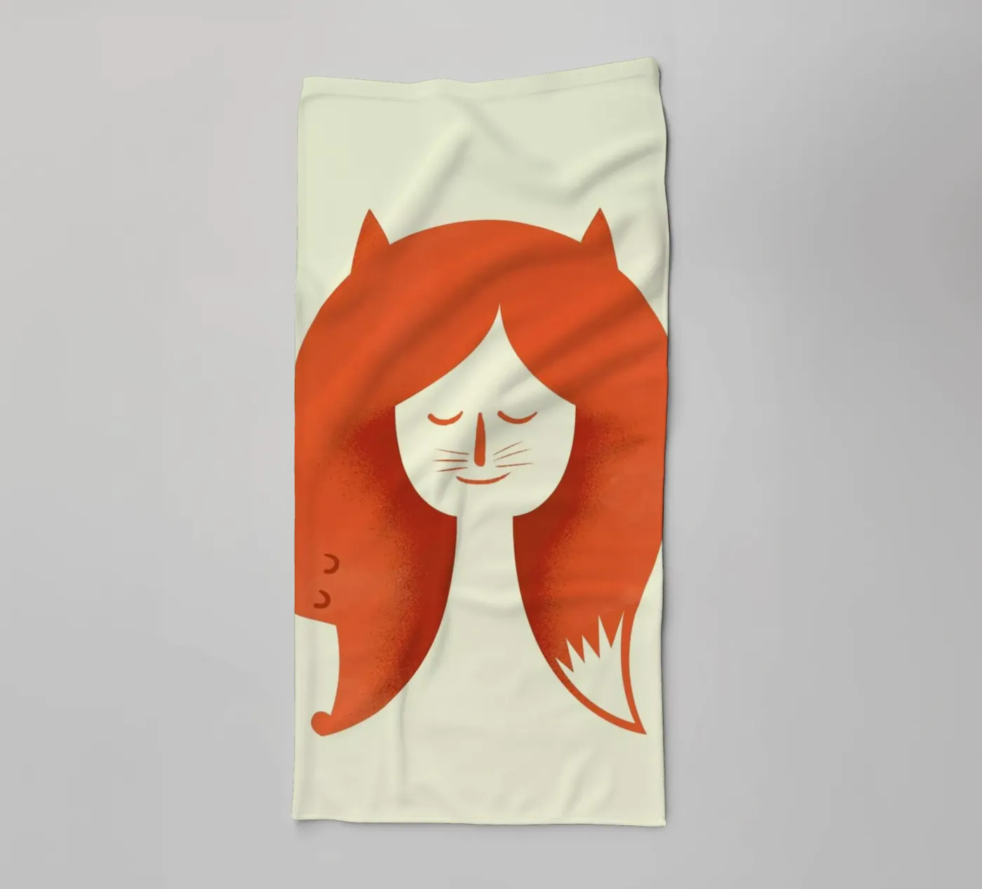 Fox Head badhanddoek van Chris Wharton
