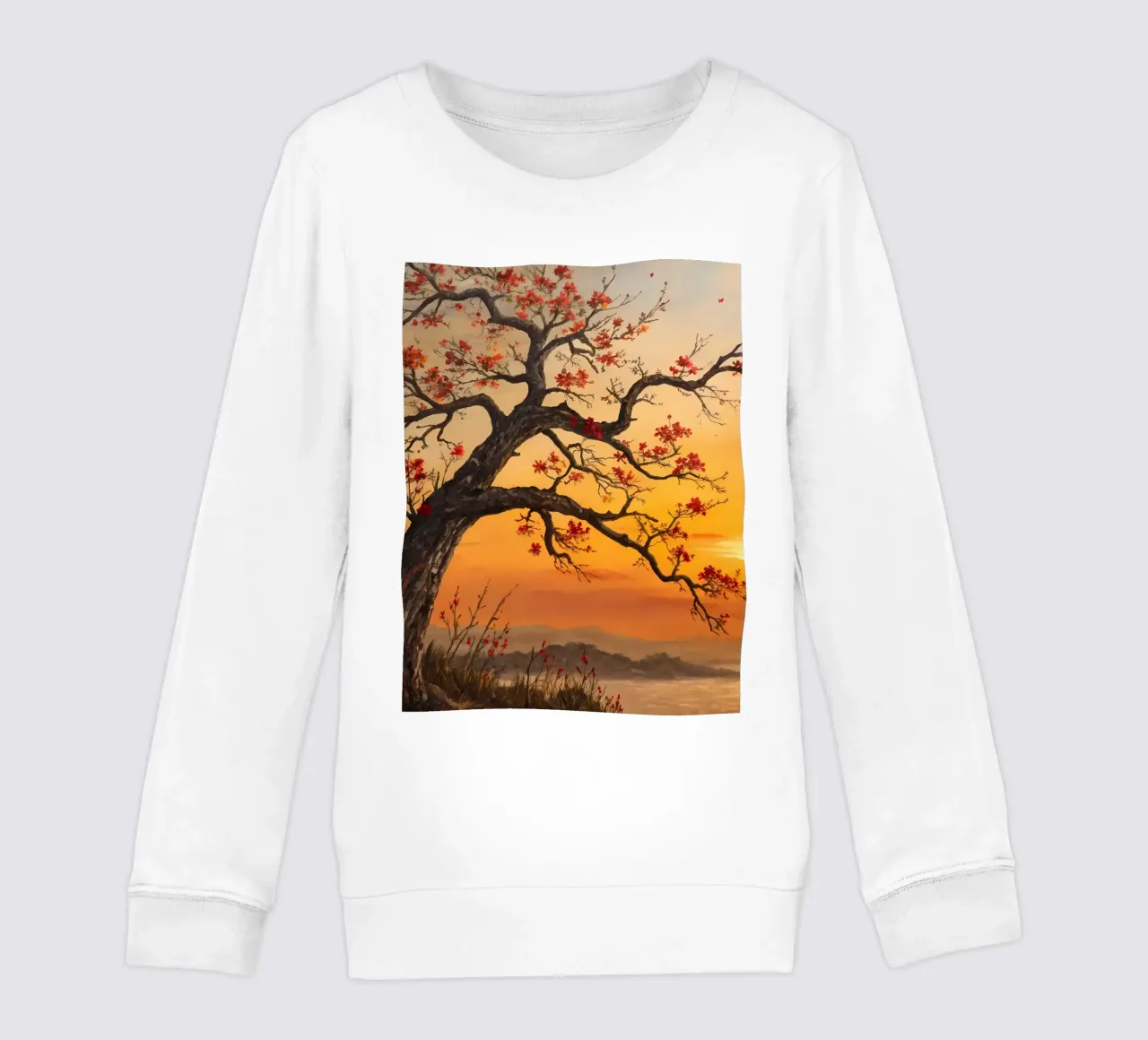 Serenità cremisi felpa bambino da Artistic-shop