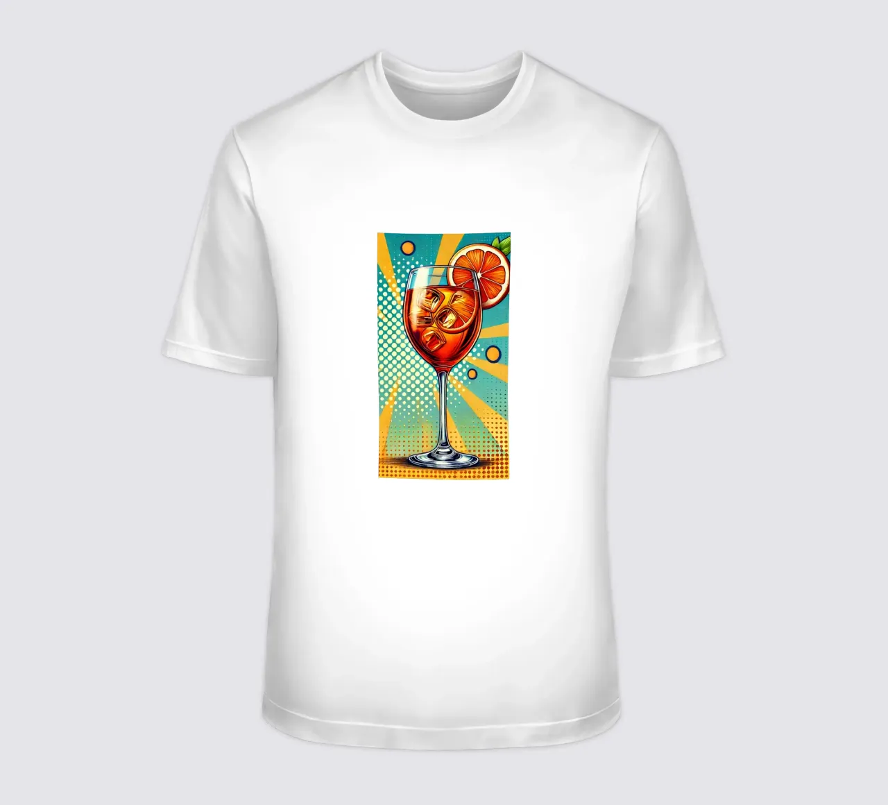 Aperol Pop Art t-shirt da Digital Naive
