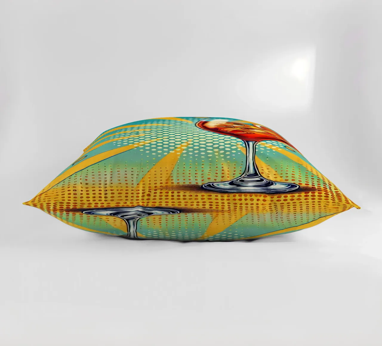 Aperol Pop Art cuscino da Digital Naive