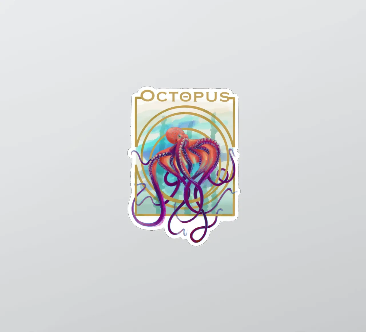 Octopus Sticker von Klo~