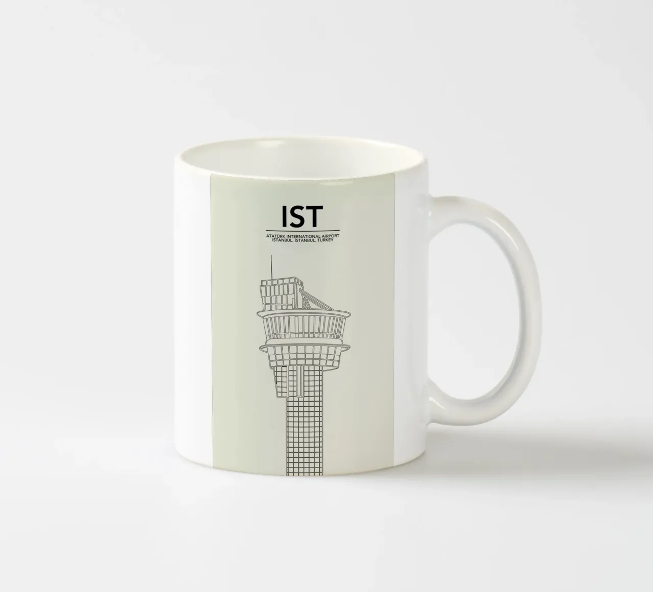 IST Istanbul Tower tazza in ceramica da 08left