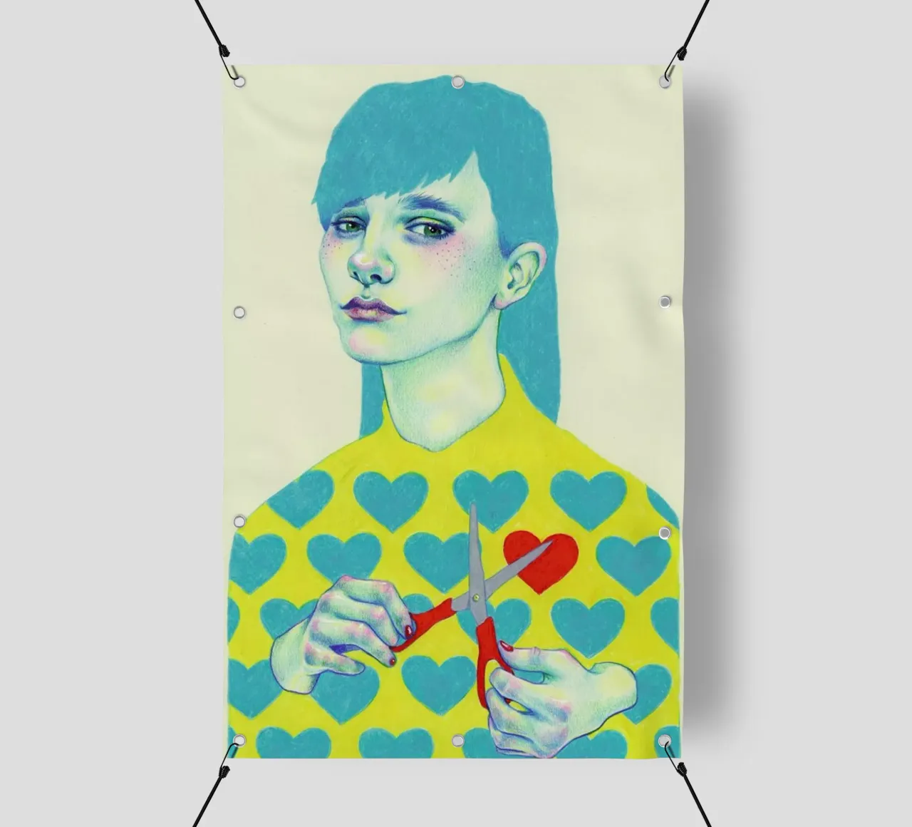 Create telo in pvc da Natalie Foss