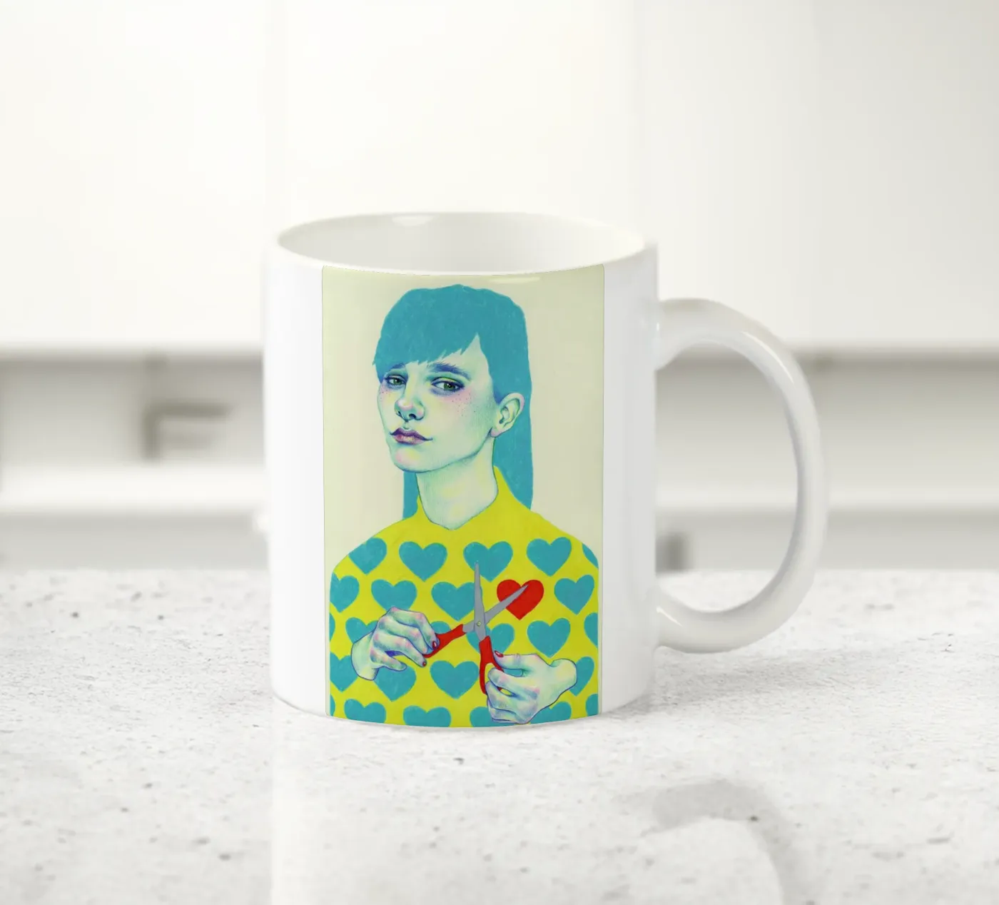 Create ceramic mug by Natalie Foss